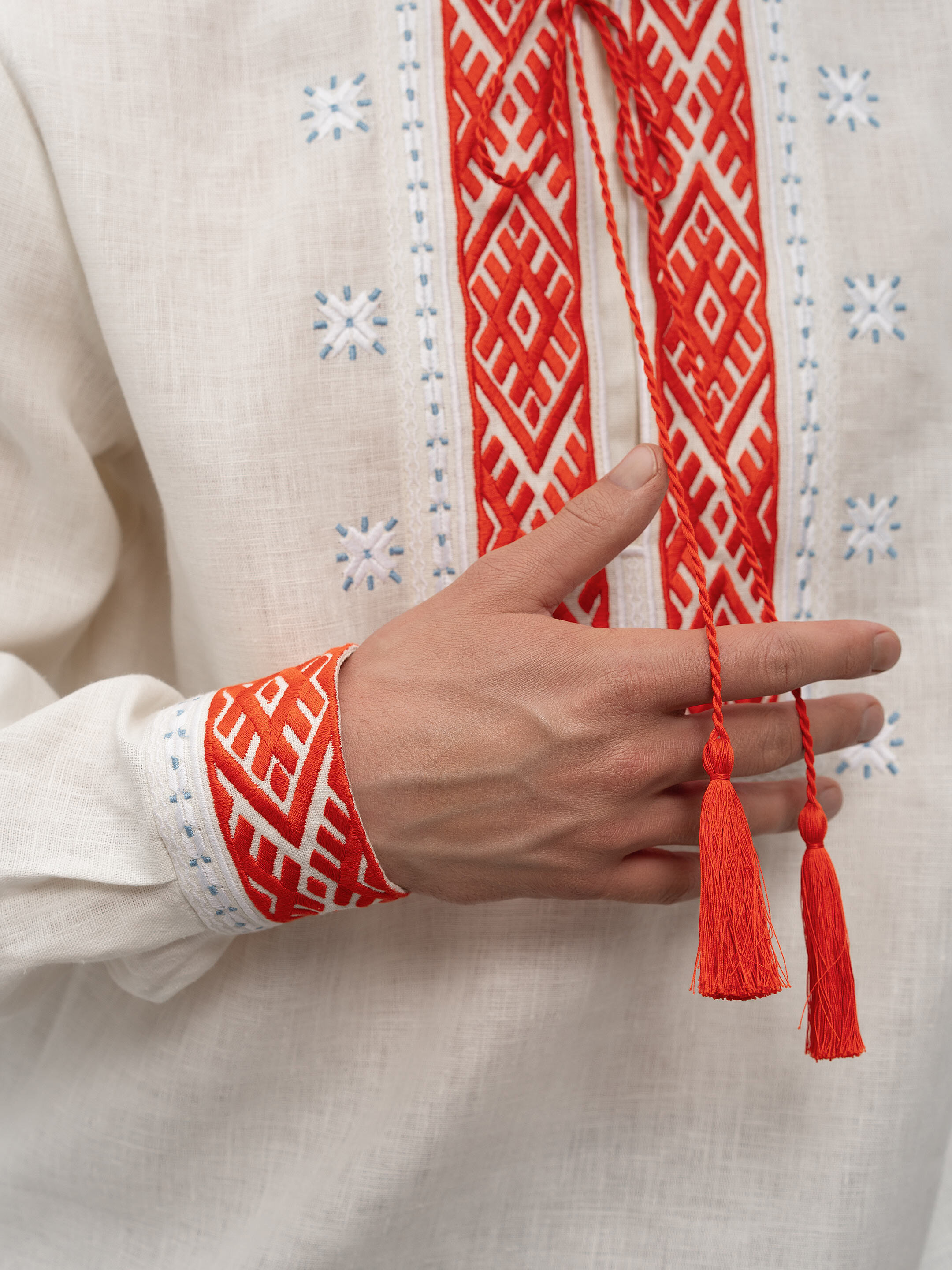 Men's vyshyvanka of the Podillia region Odeska photo