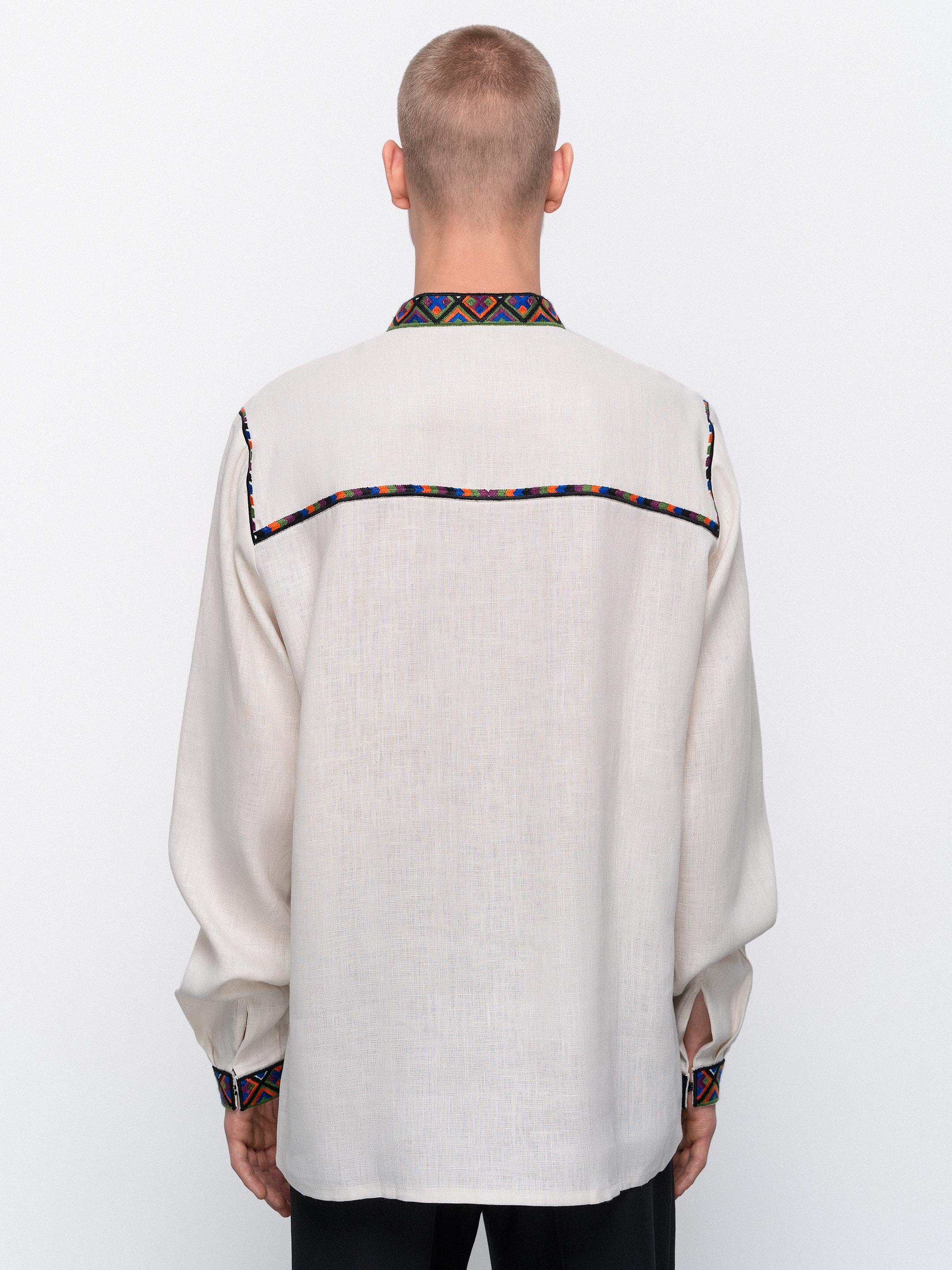 Men's vyshyvanka of the Pokuttya region Ivan photo