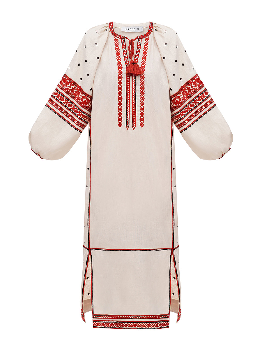 Embroidered dress of the Polissia region Malyn [0]