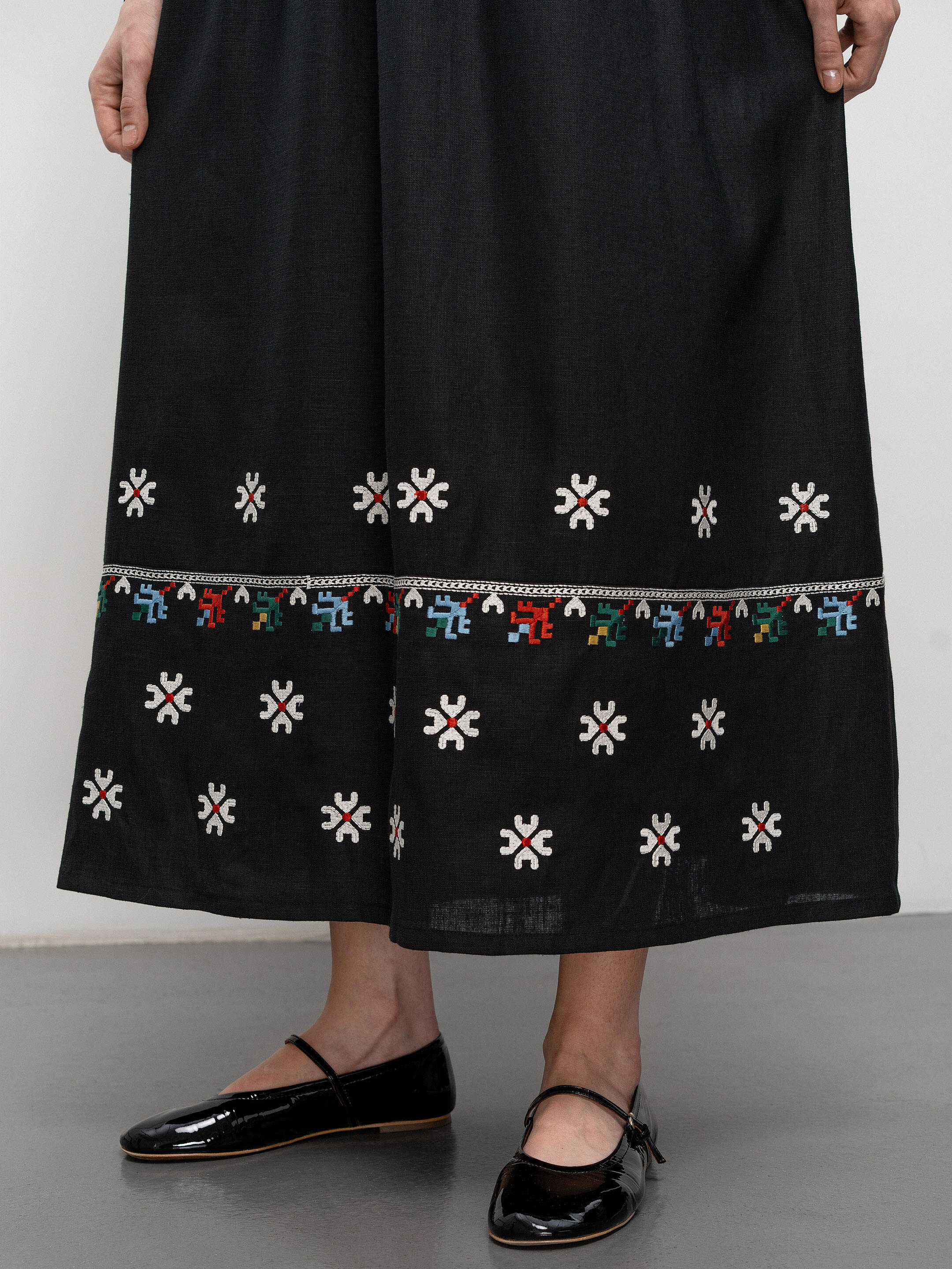 Long embroidered dress of the Podillia region Vinnytska ціна