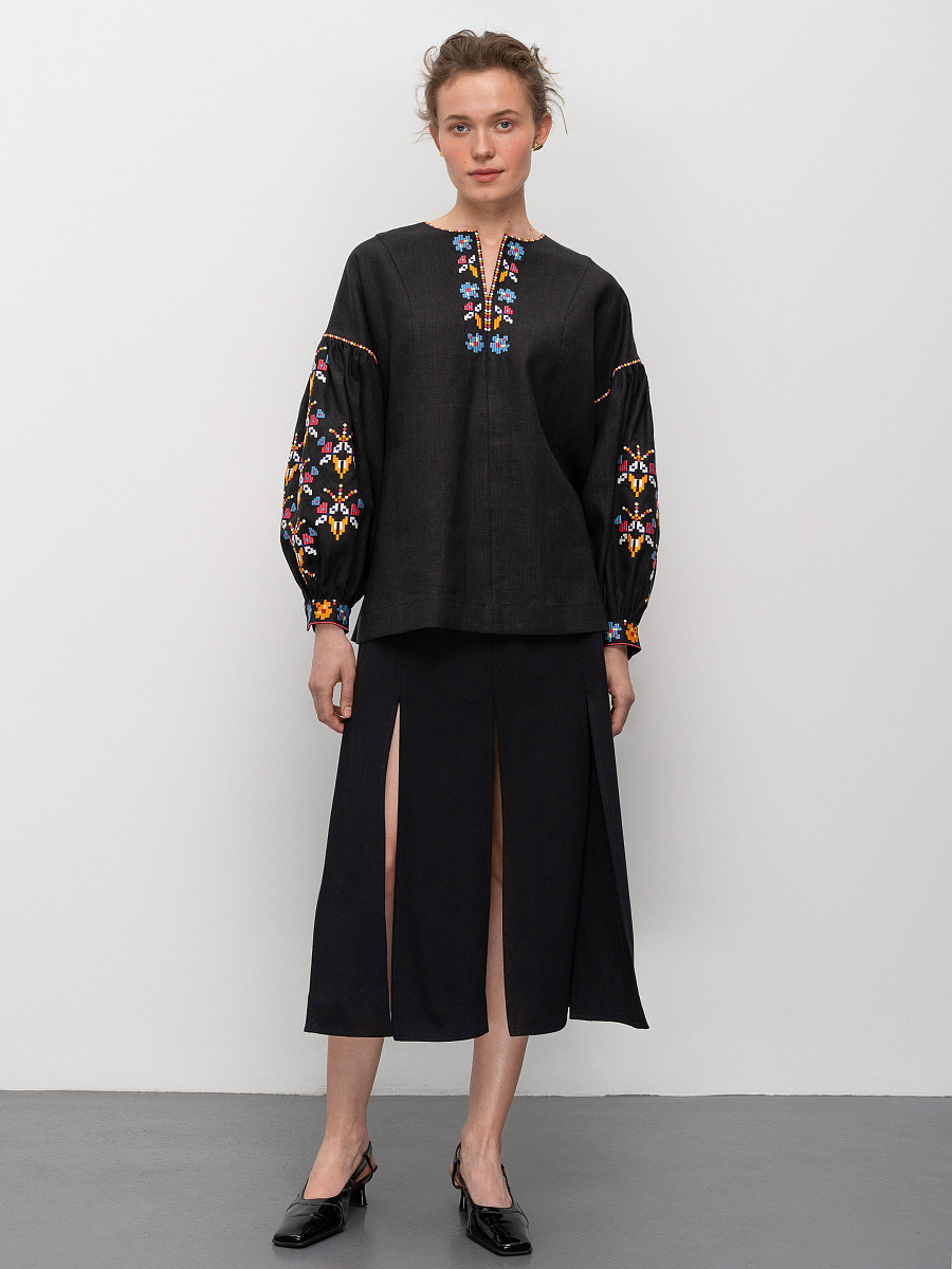 Women's embroidered shirt Zakarpatska [0]