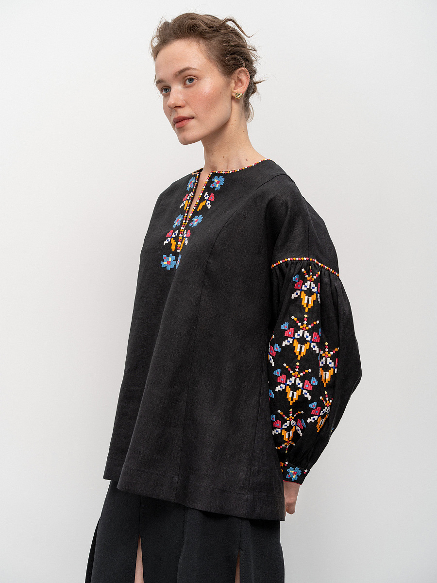 Women's embroidered shirt Zakarpatska [0]