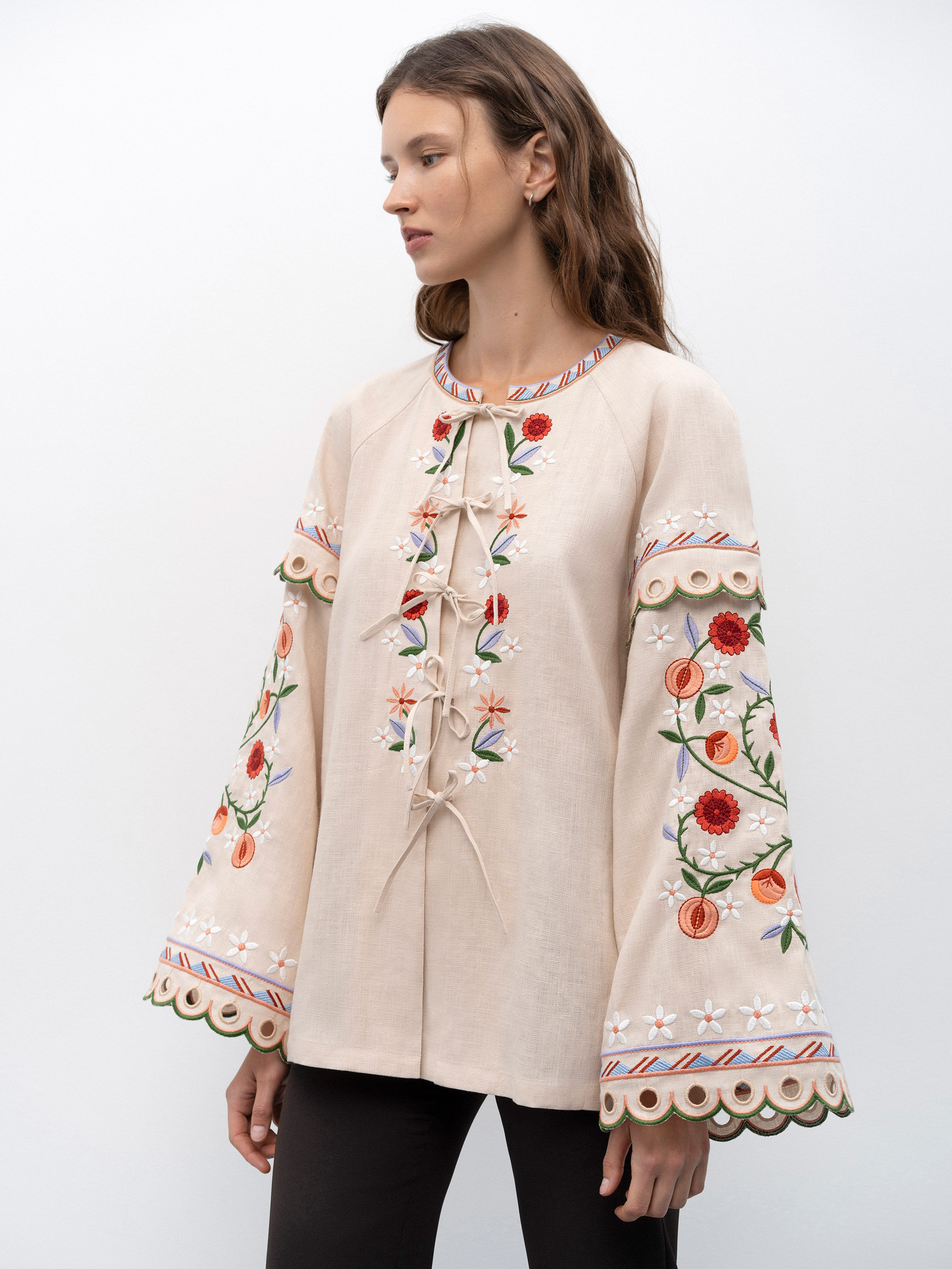 Women's embroidered blouse dedicated to the east Abrykosy W - photo 1