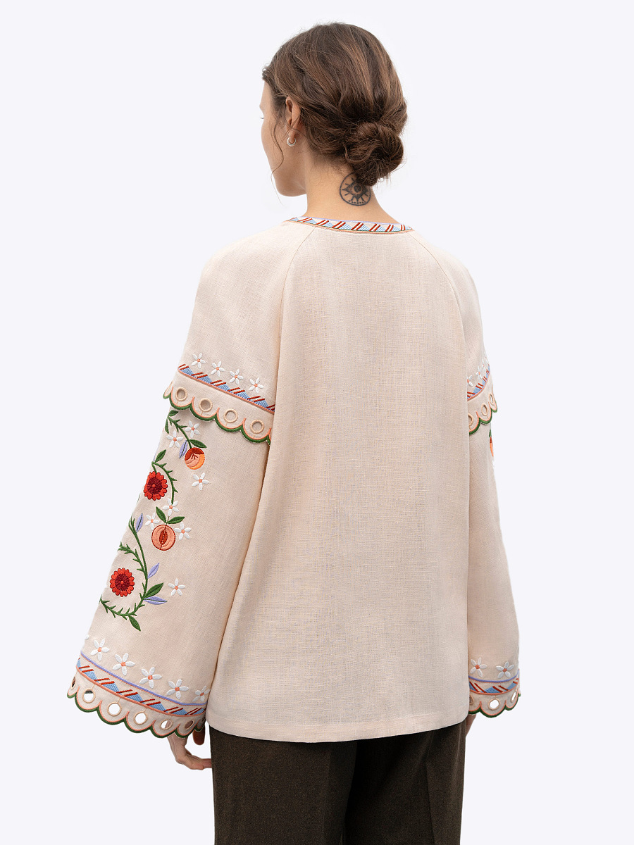 Women's embroidered blouse dedicated to the east Abrykosy W [0]