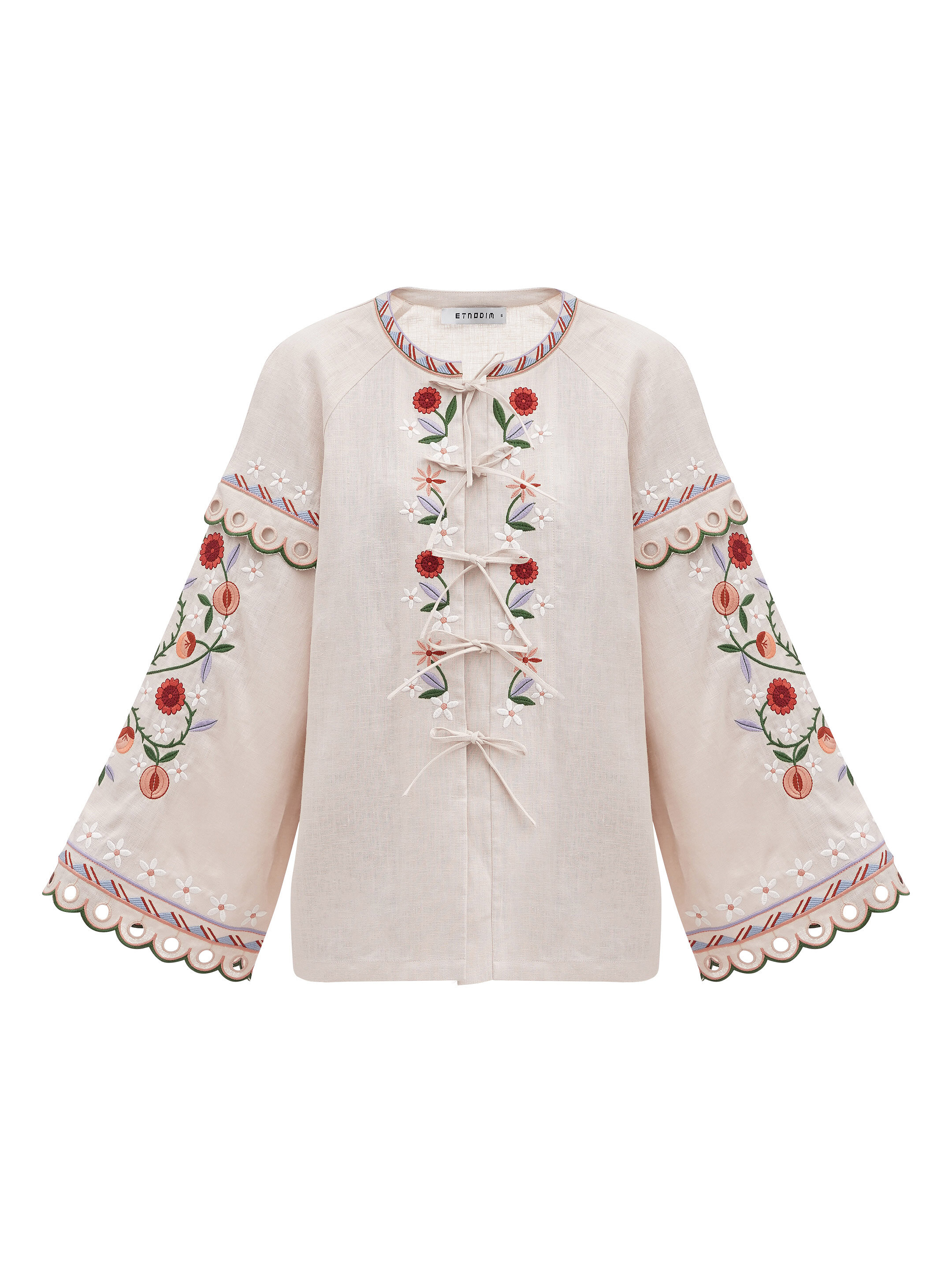 Women's embroidered blouse dedicated to the east Abrykosy W sizes