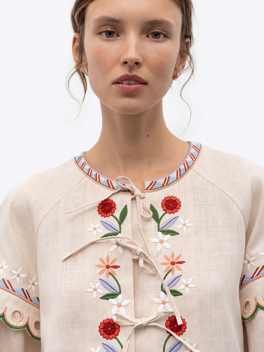 Women's embroidered blouse dedicated to the east Abrykosy W [0]