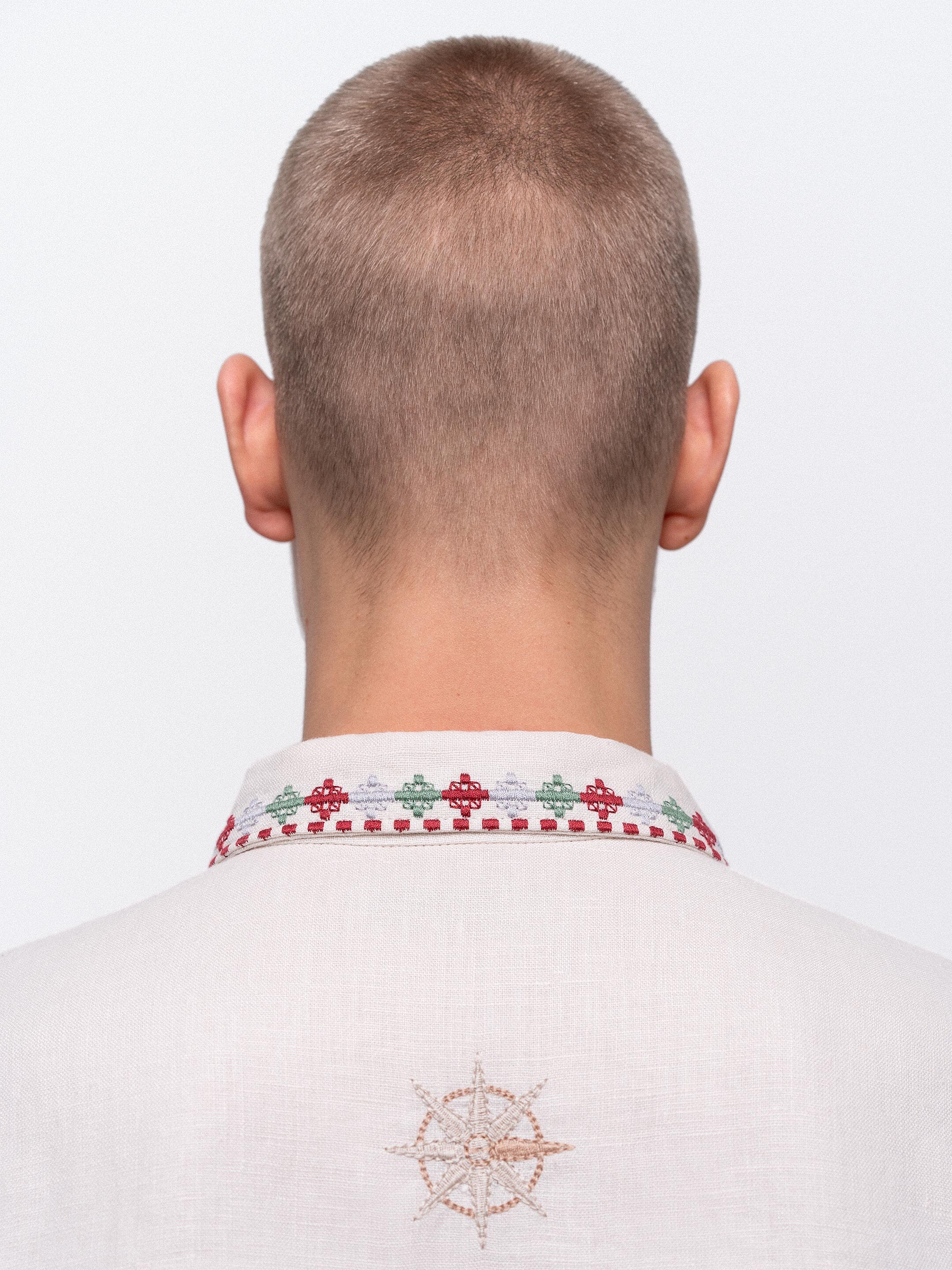 Men's embroidered shirt dedicated to the east Abrykosy M ціна