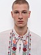 Men's embroidered shirt dedicated to the east Abrykosy M