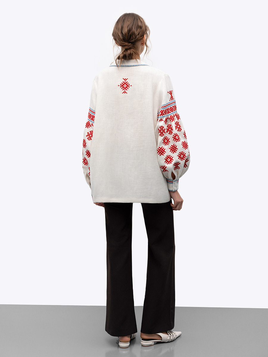 Women's vyshyvanka based on Olga Kosach's ornaments Pchilka [0]