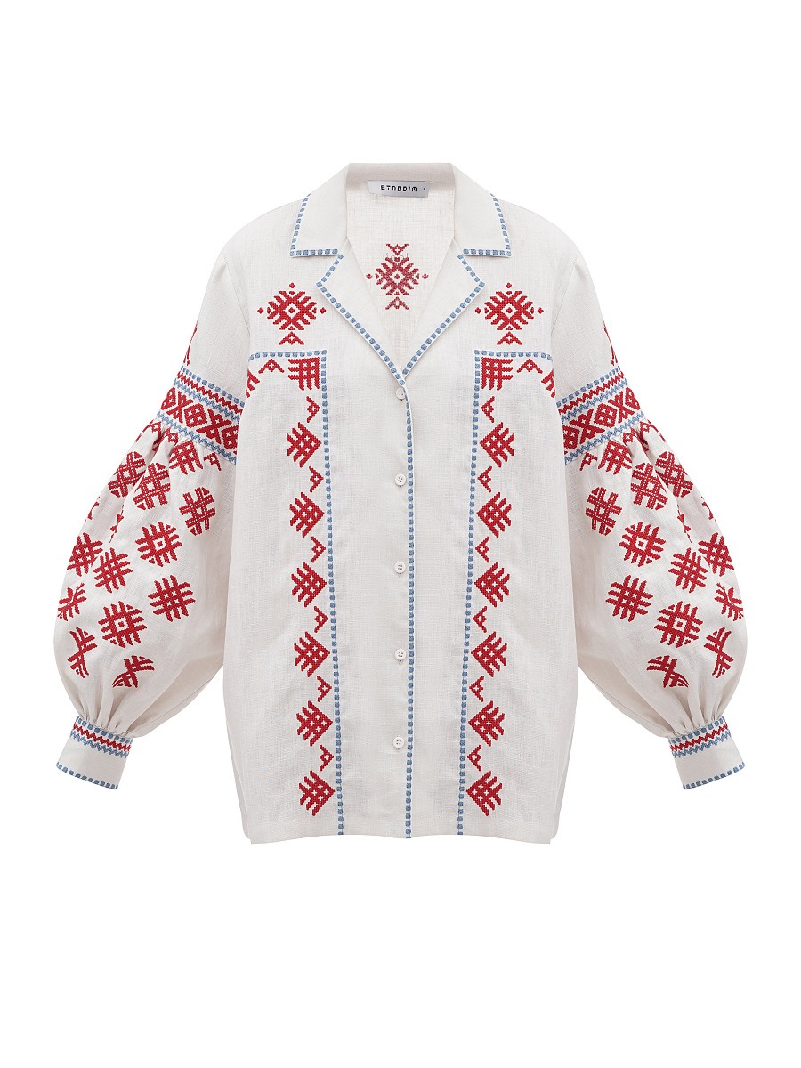 Women's vyshyvanka based on Olga Kosach's ornaments Pchilka [0]