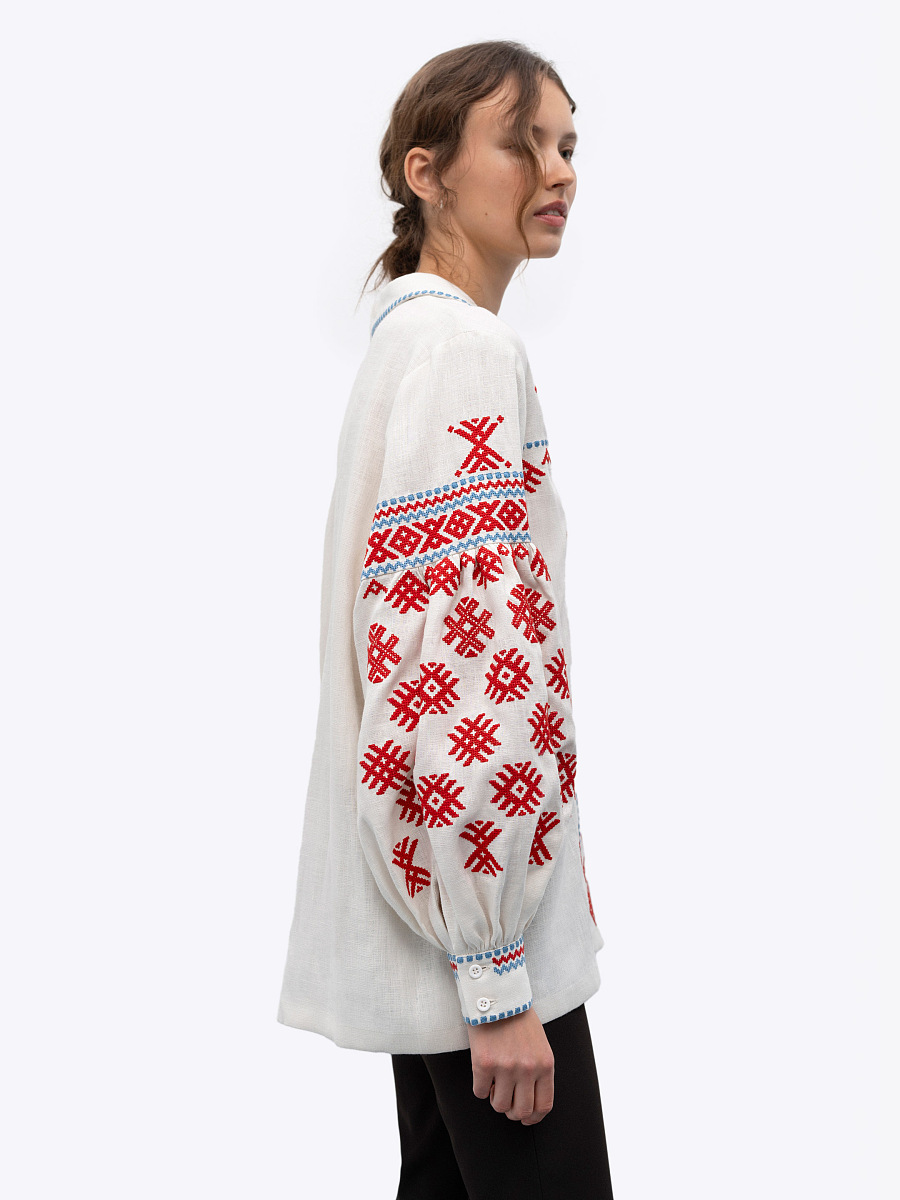 Women's vyshyvanka based on Olga Kosach's ornaments Pchilka [0]