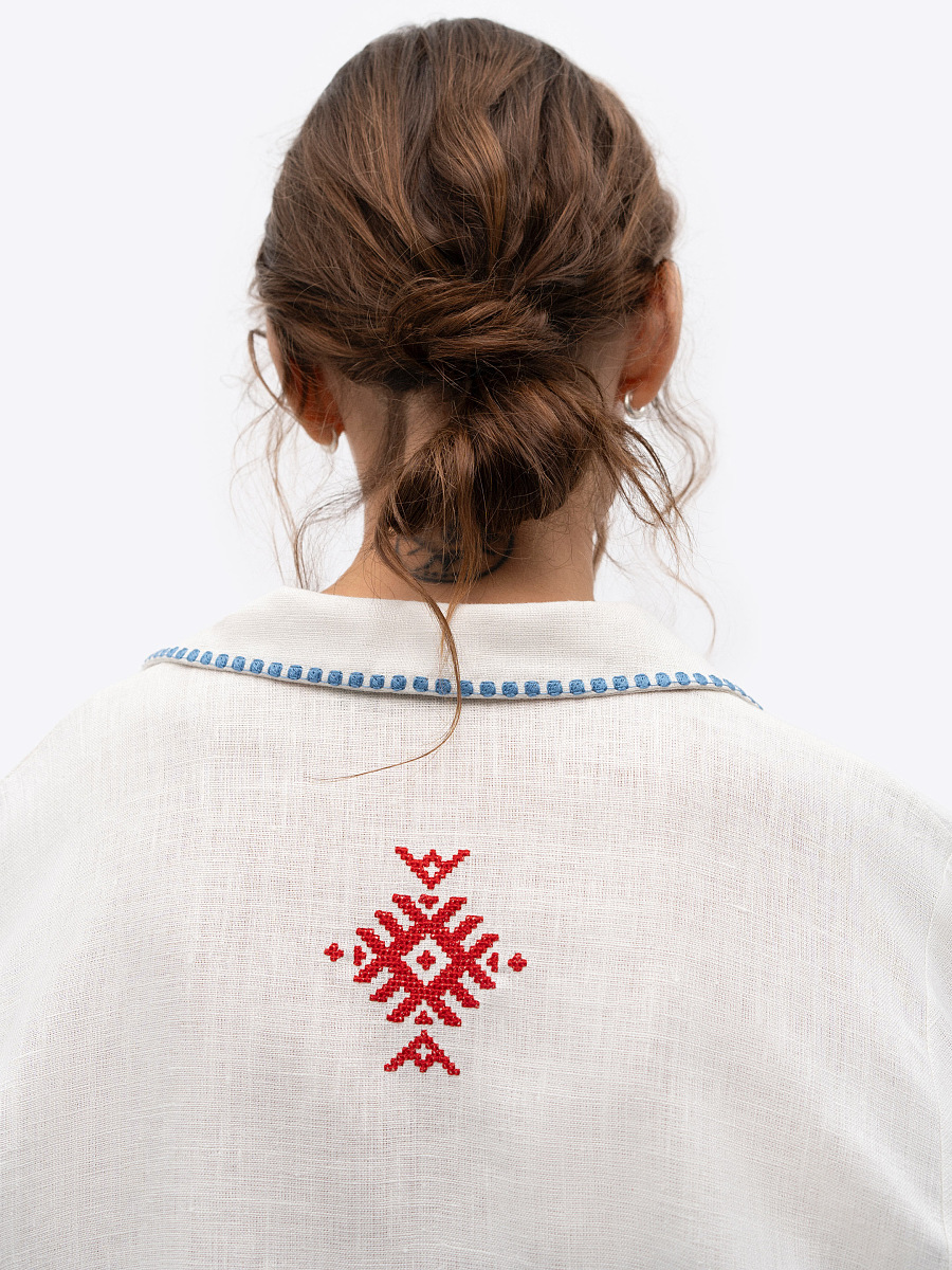 Women's vyshyvanka based on Olga Kosach's ornaments Pchilka [0]