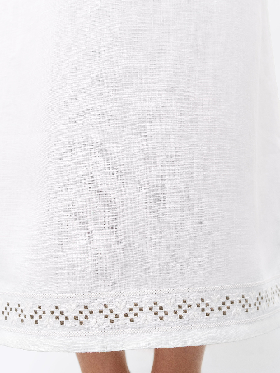 Long embroidered shirt Elizabeth [0]