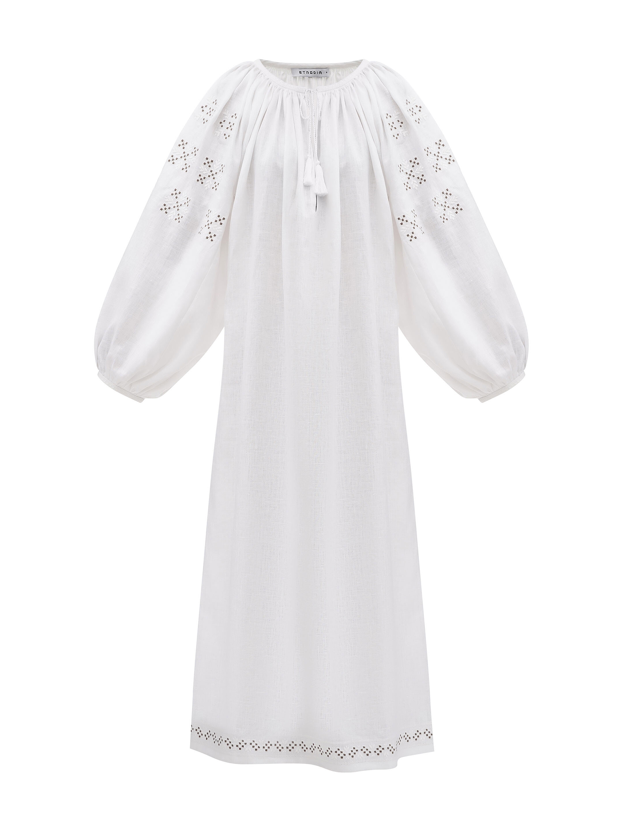 Long embroidered shirt Skoropadska sizes