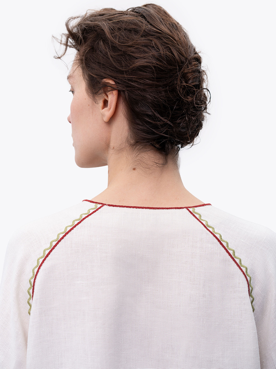 Women's embroidery with massive tassels Zemel [0]