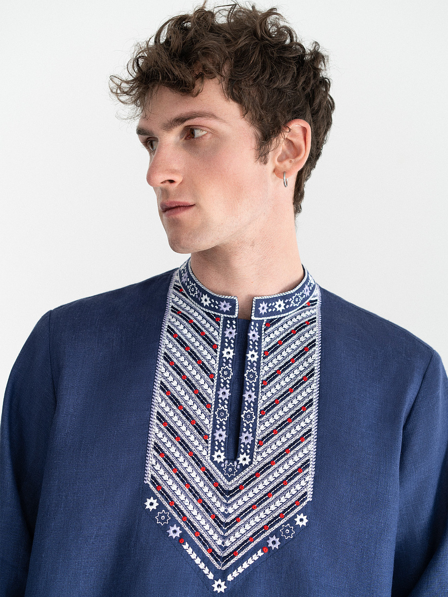 Embroidered shirt USA [0]