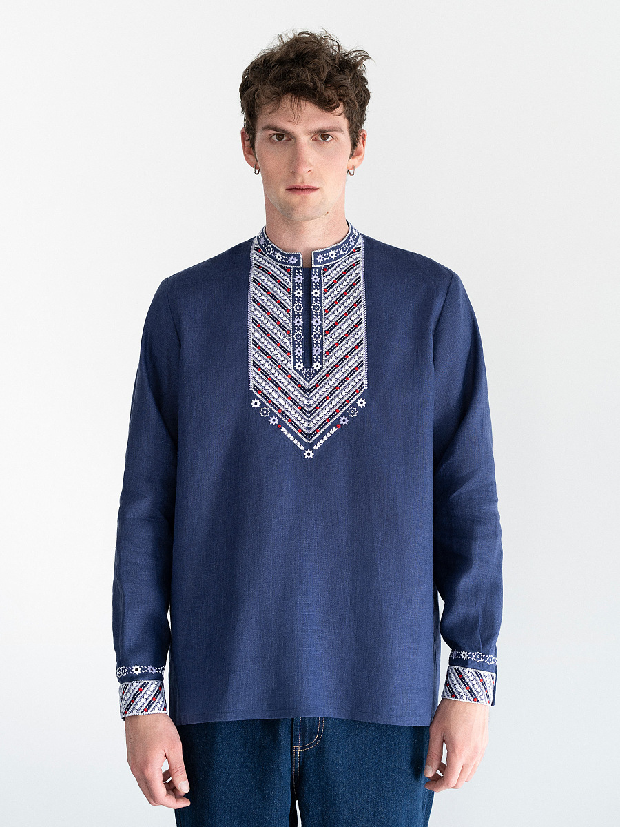 Embroidered shirt USA [0]