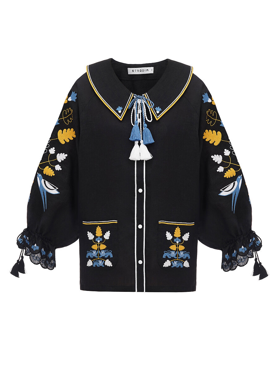 Embroidered blouse Estonia [0]