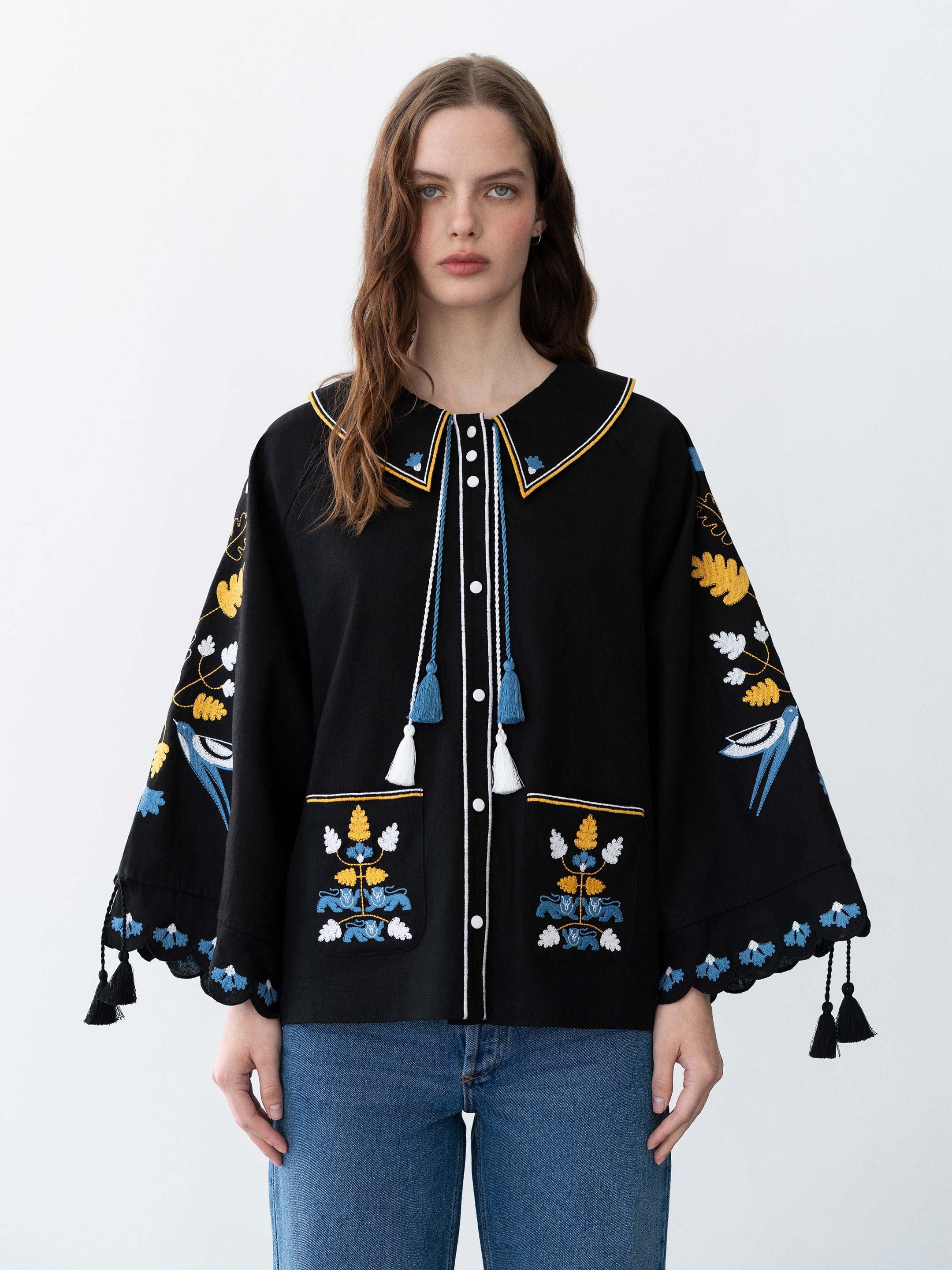 Embroidered blouse Estonia - photo 1