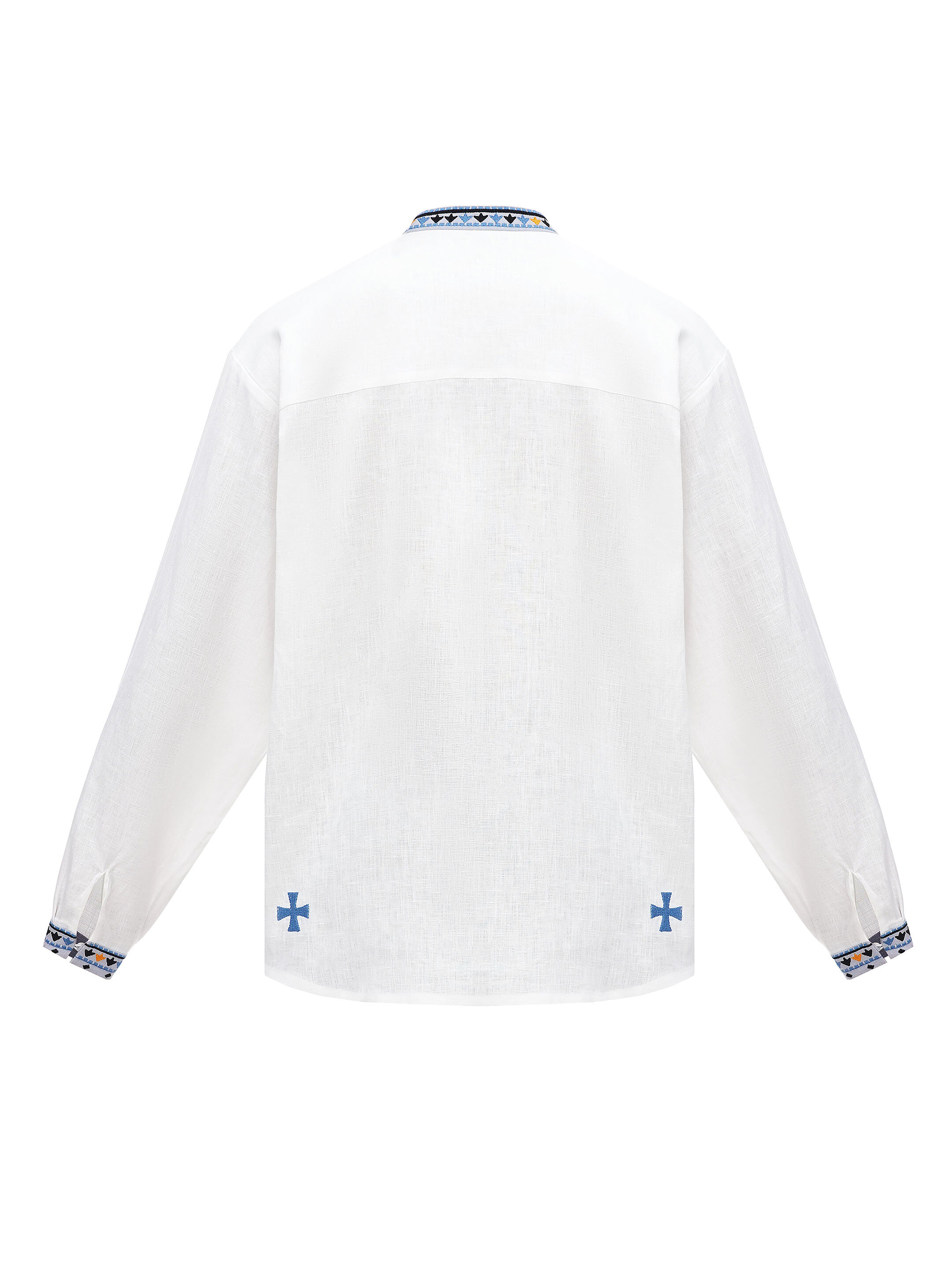 Embroidered shirt Estonia fitting