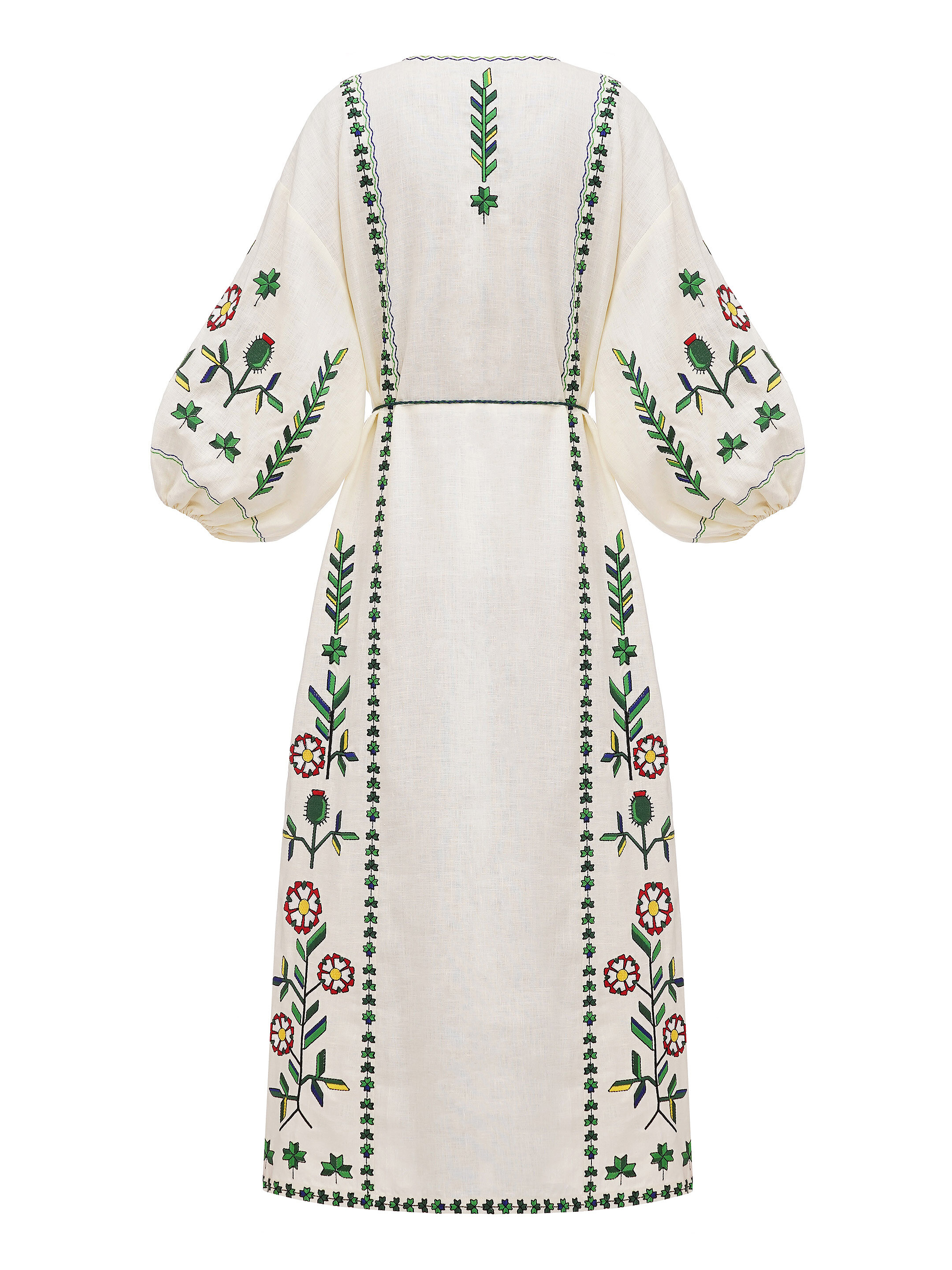 Embroidered dress Great Britain sizes