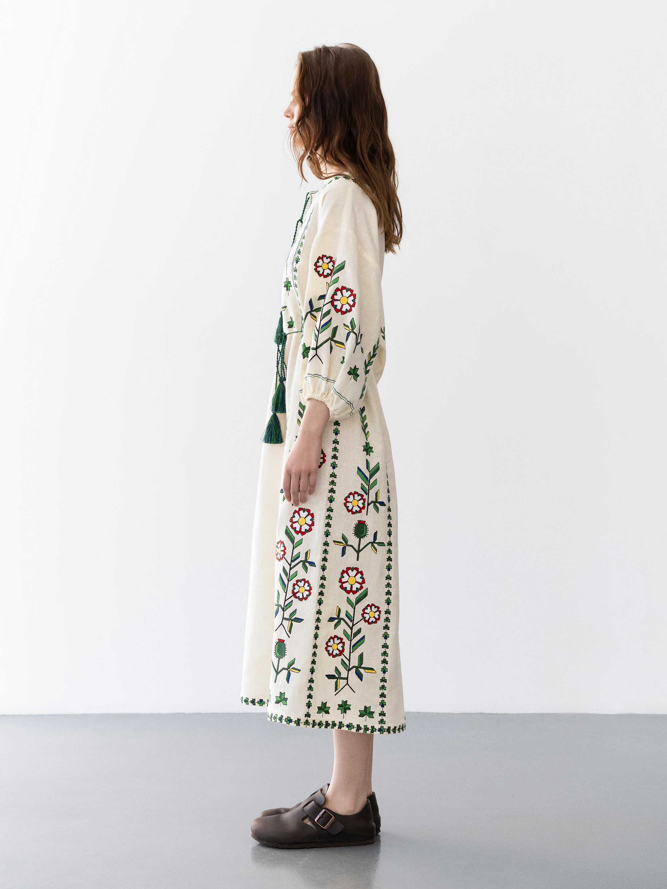 Embroidered dress Great Britain