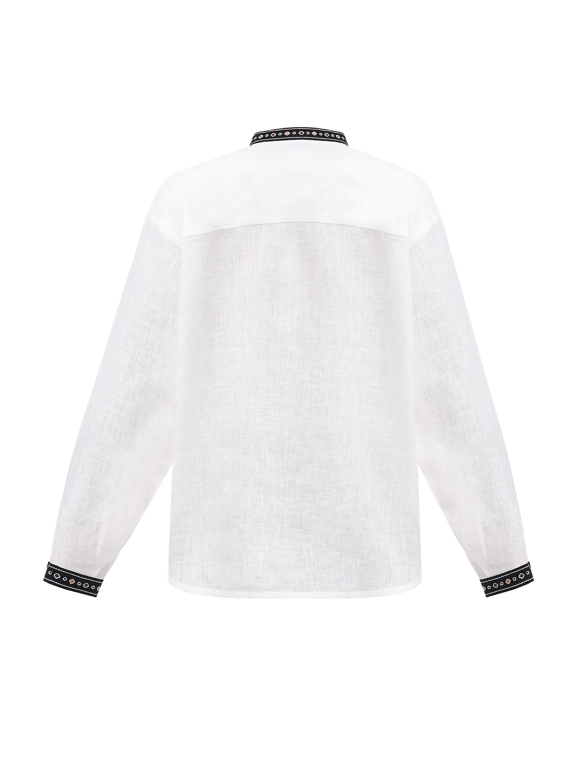 Embroidered shirt Great Britain fitting