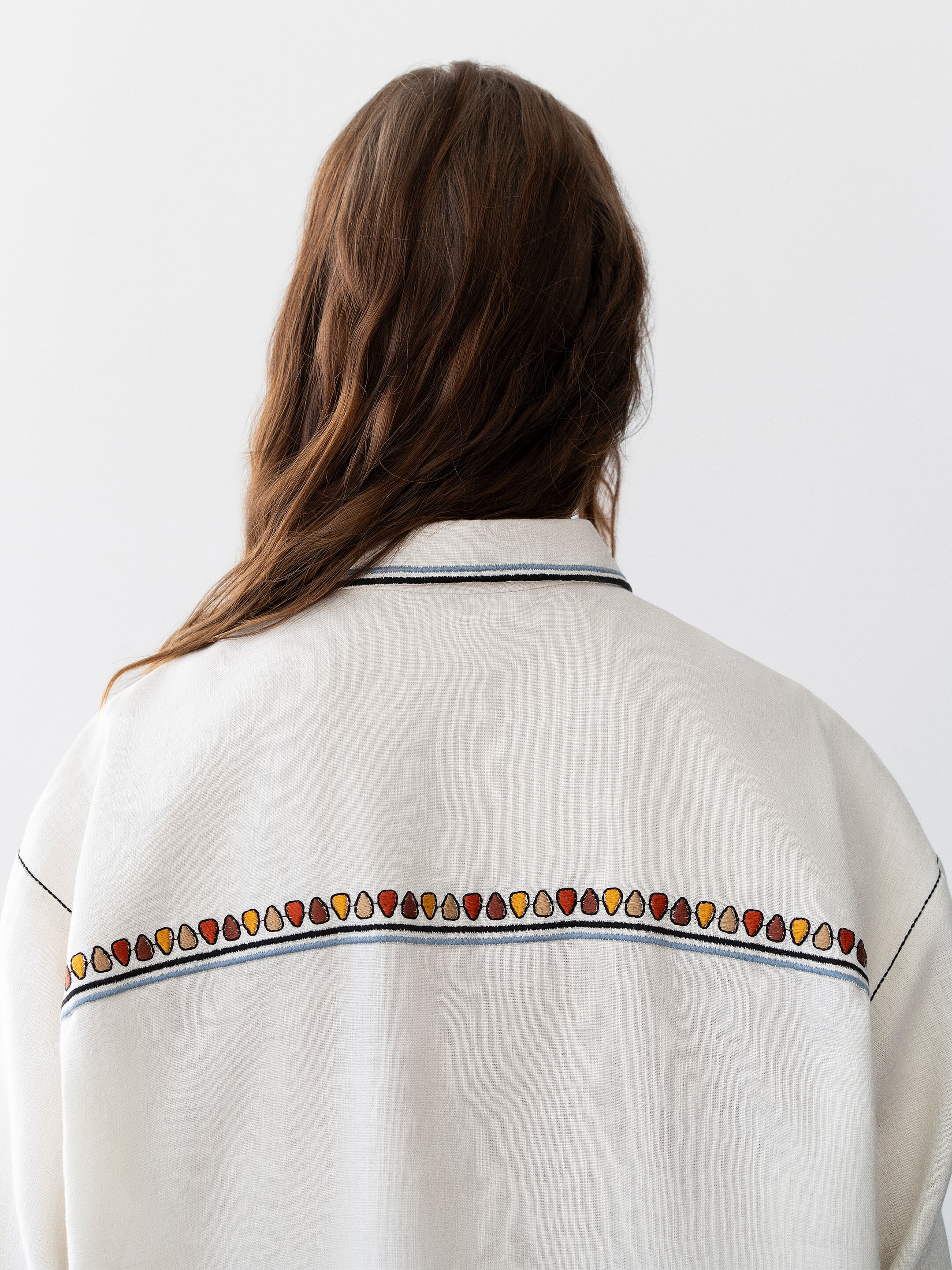 Embroidered blouse Lithuania photo
