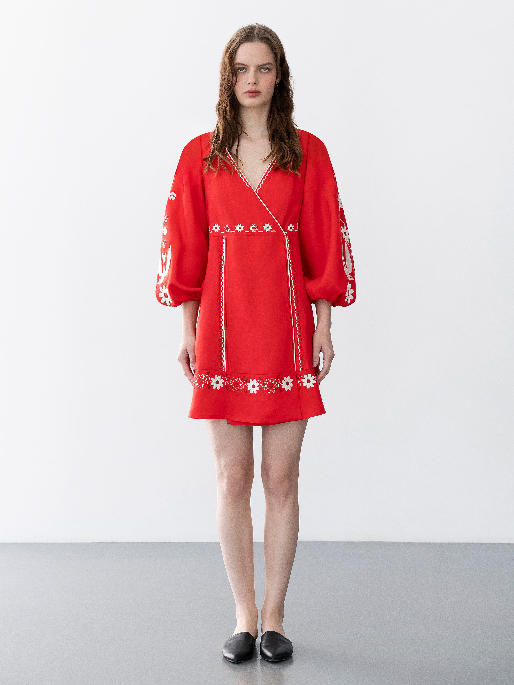 Embroidered dress Latvia Buy