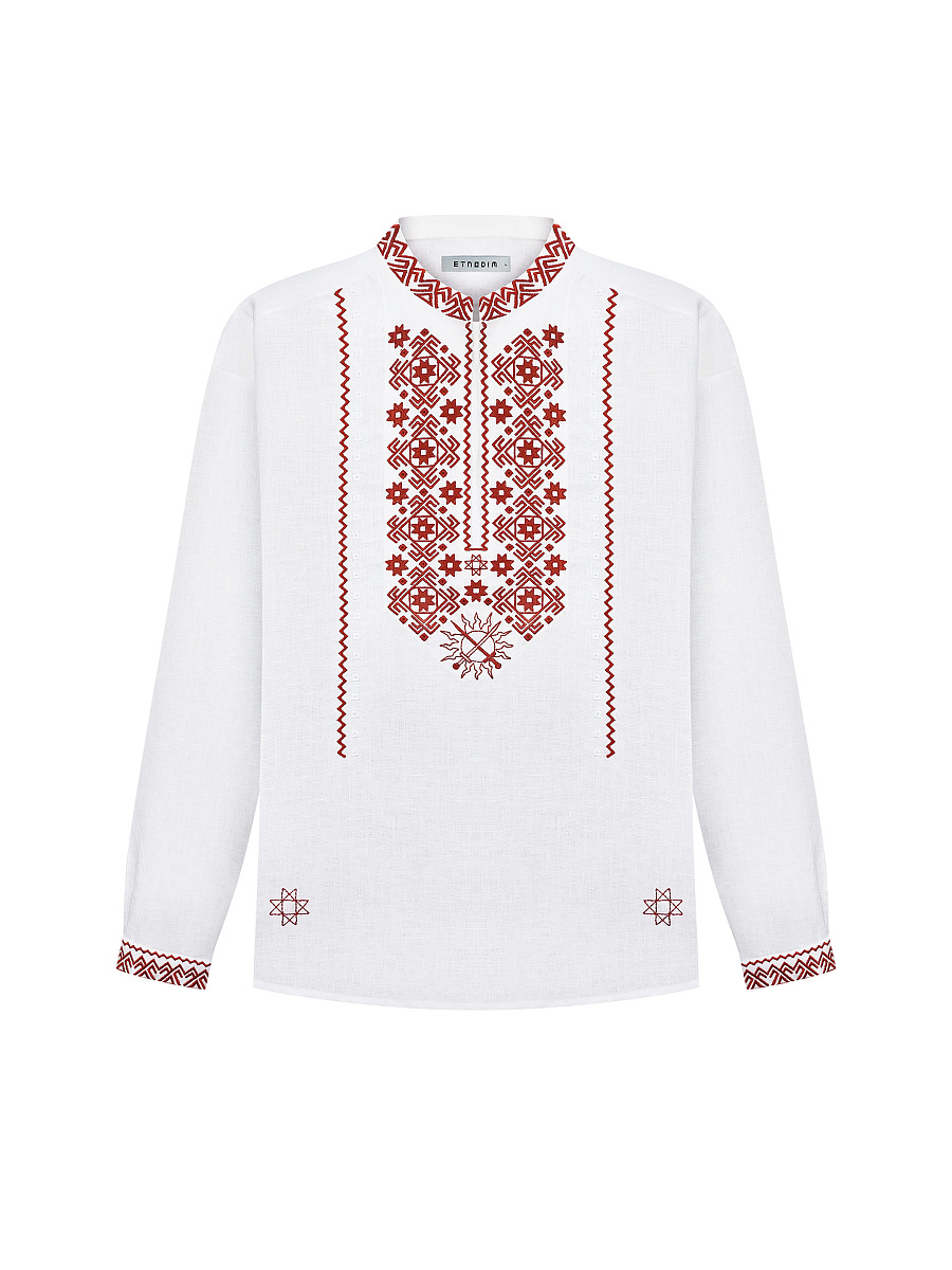 Embroidered shirt Latvia [0]