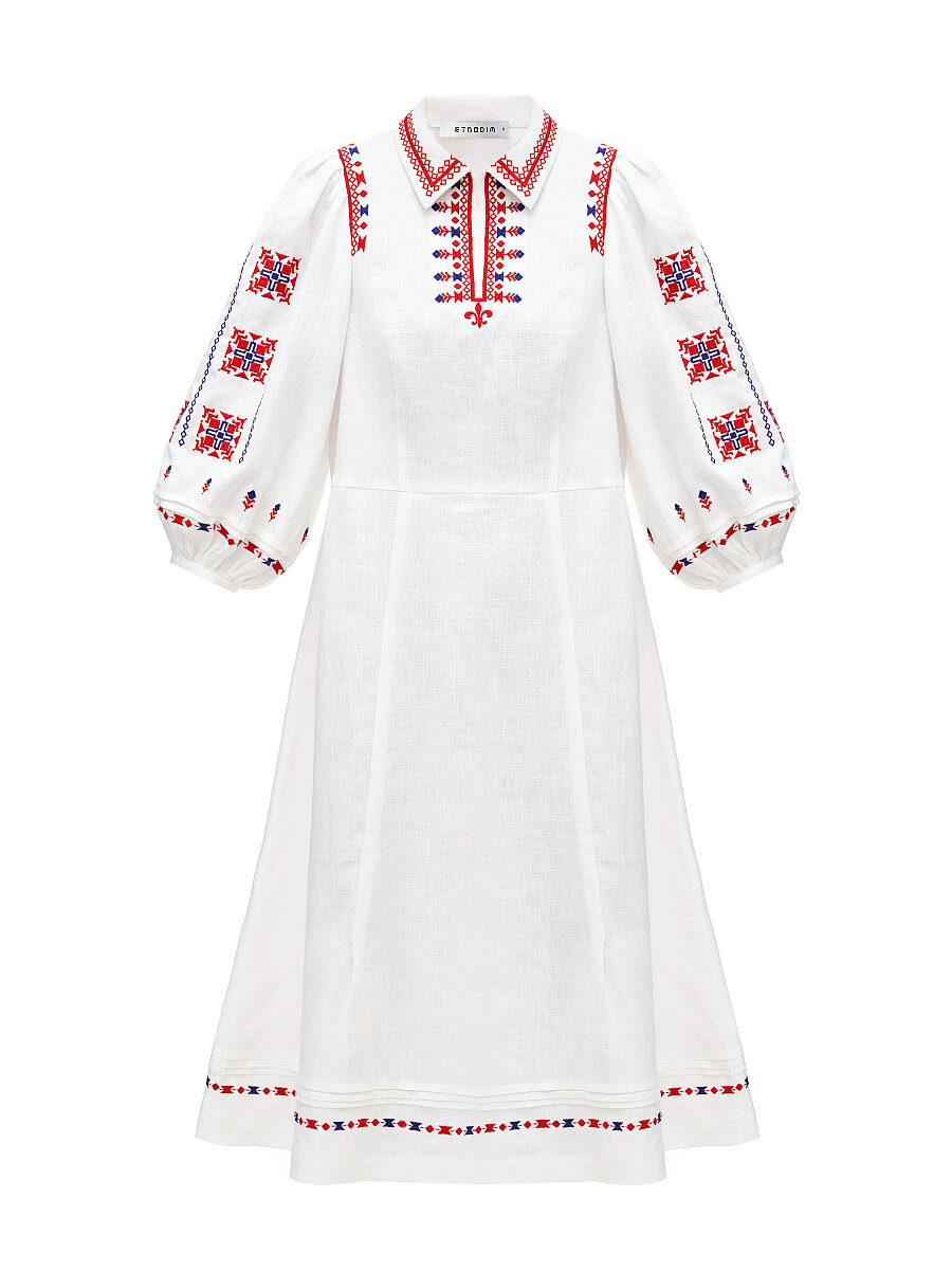 Embroidered dress France [0]