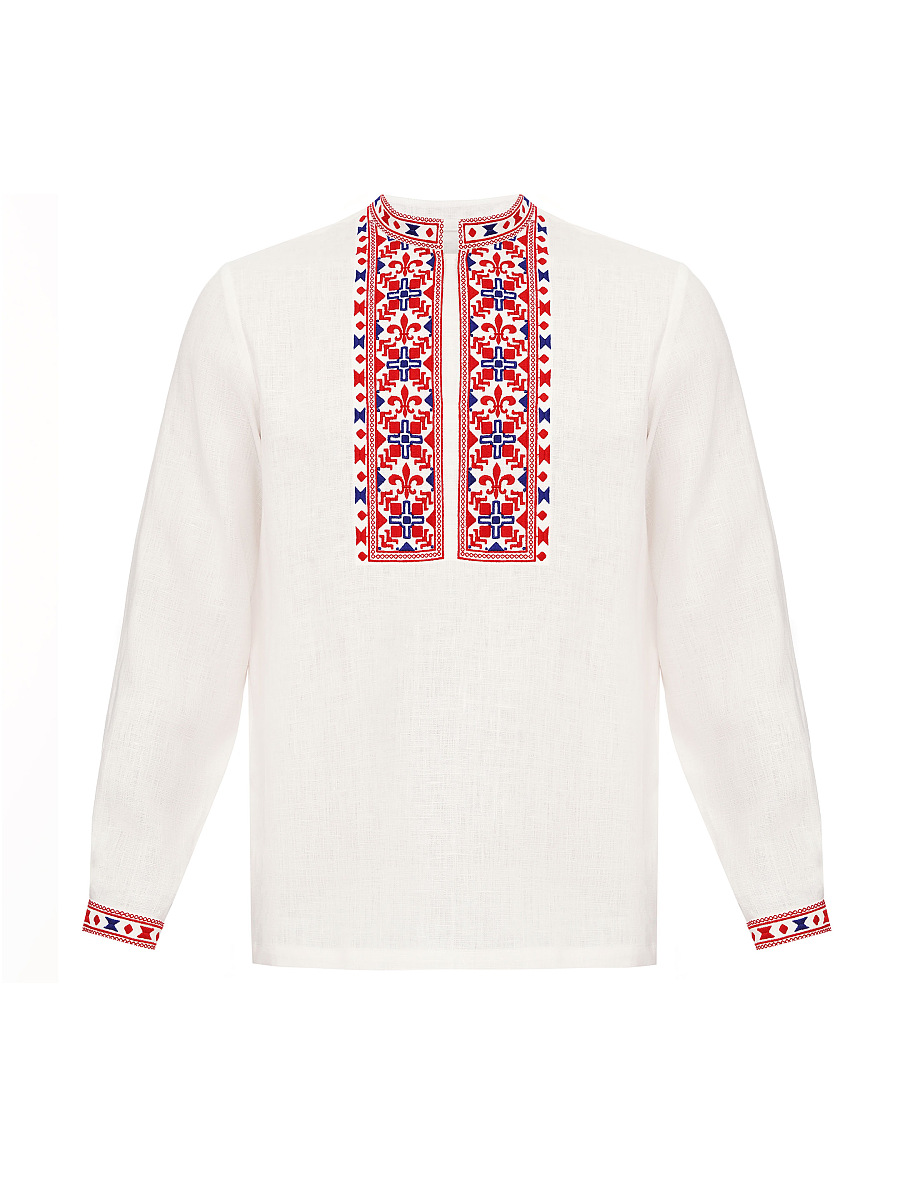 Embroidered shirt France [0]