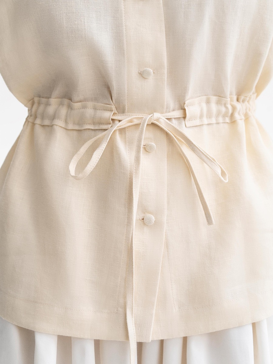 Light linen embroidery blouse Budzhak [0]