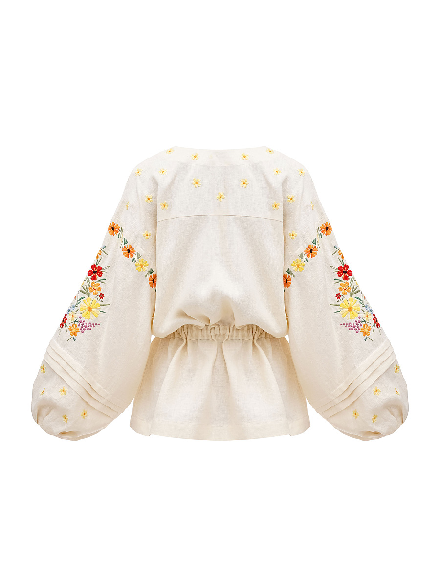 Light linen embroidery blouse Budzhak [0]