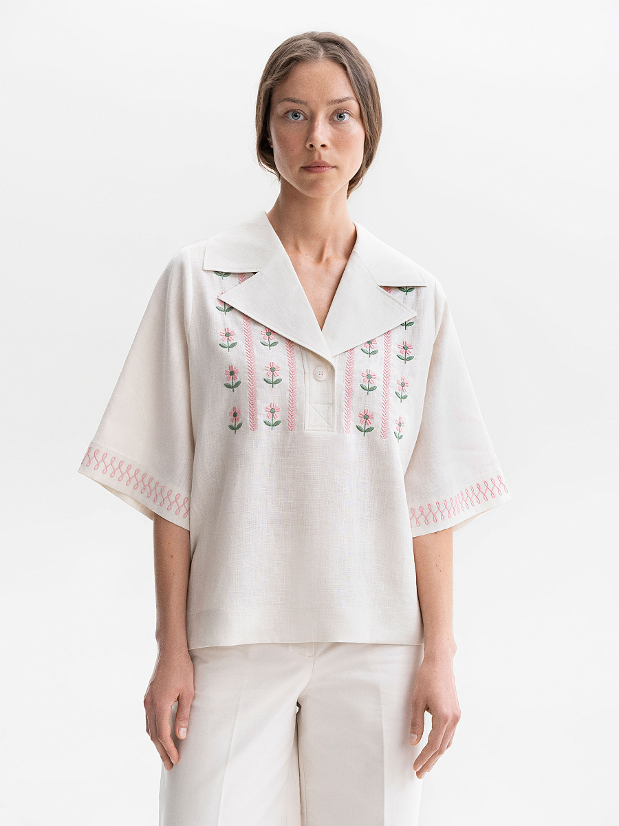 Linen casual shirt Bessarabiya Light [0]