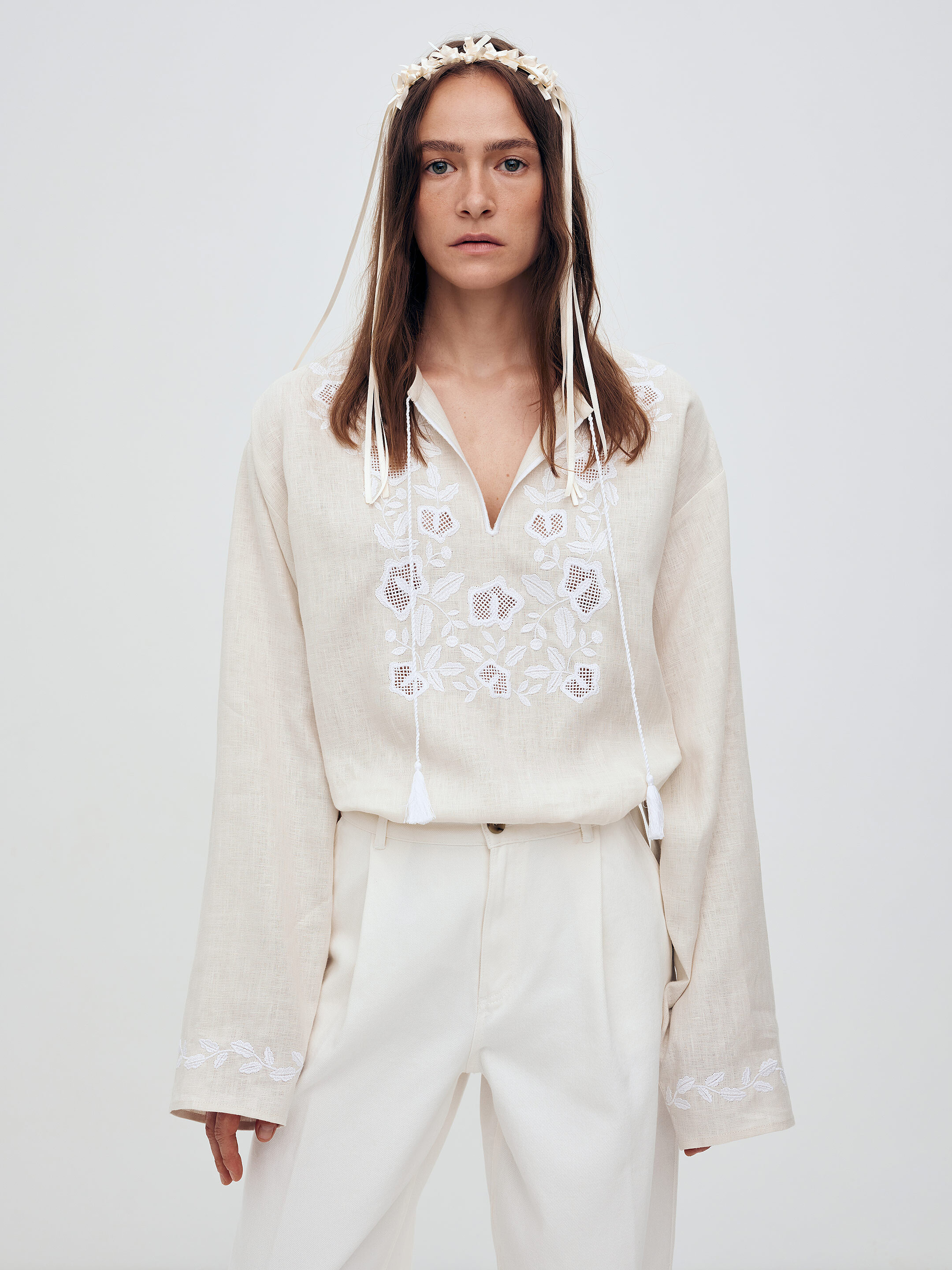 Embroidered shirt Vavylon XX cheap