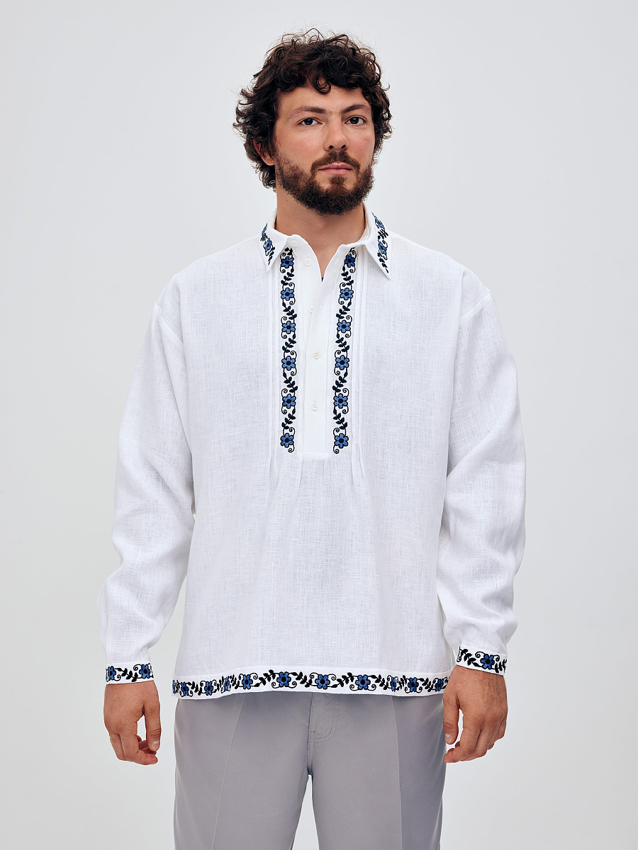 Men's shirt with removable ribbon "Ivasyk" [0]