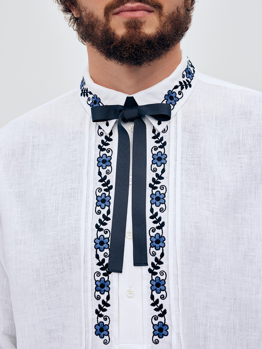 Men's shirt with removable ribbon "Ivasyk" [0]