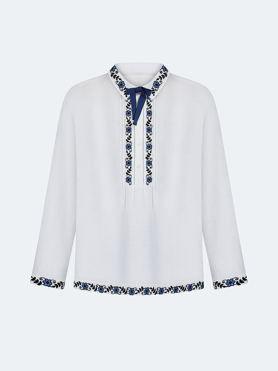 Men's shirt with removable ribbon "Ivasyk" [0]
