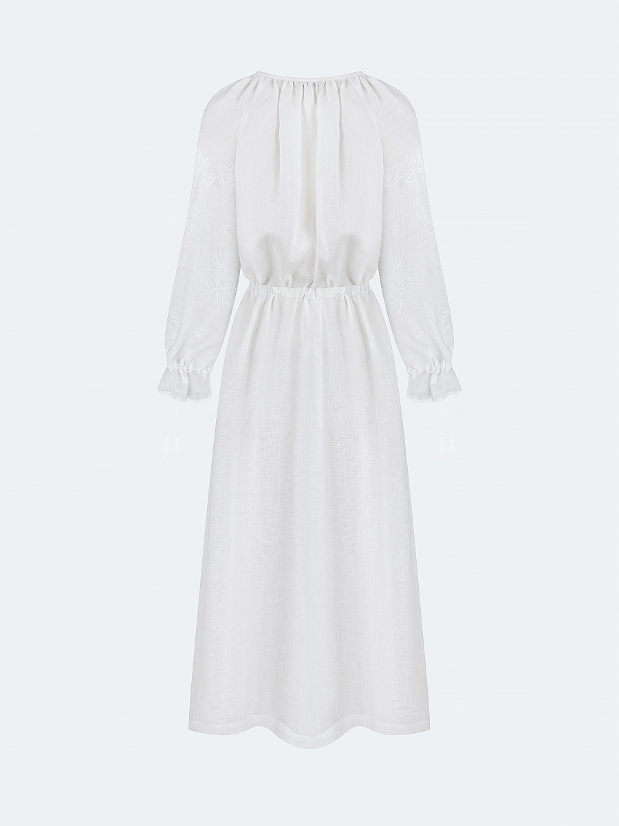 Dress with a loose cut "Lisova Mavka" [0]