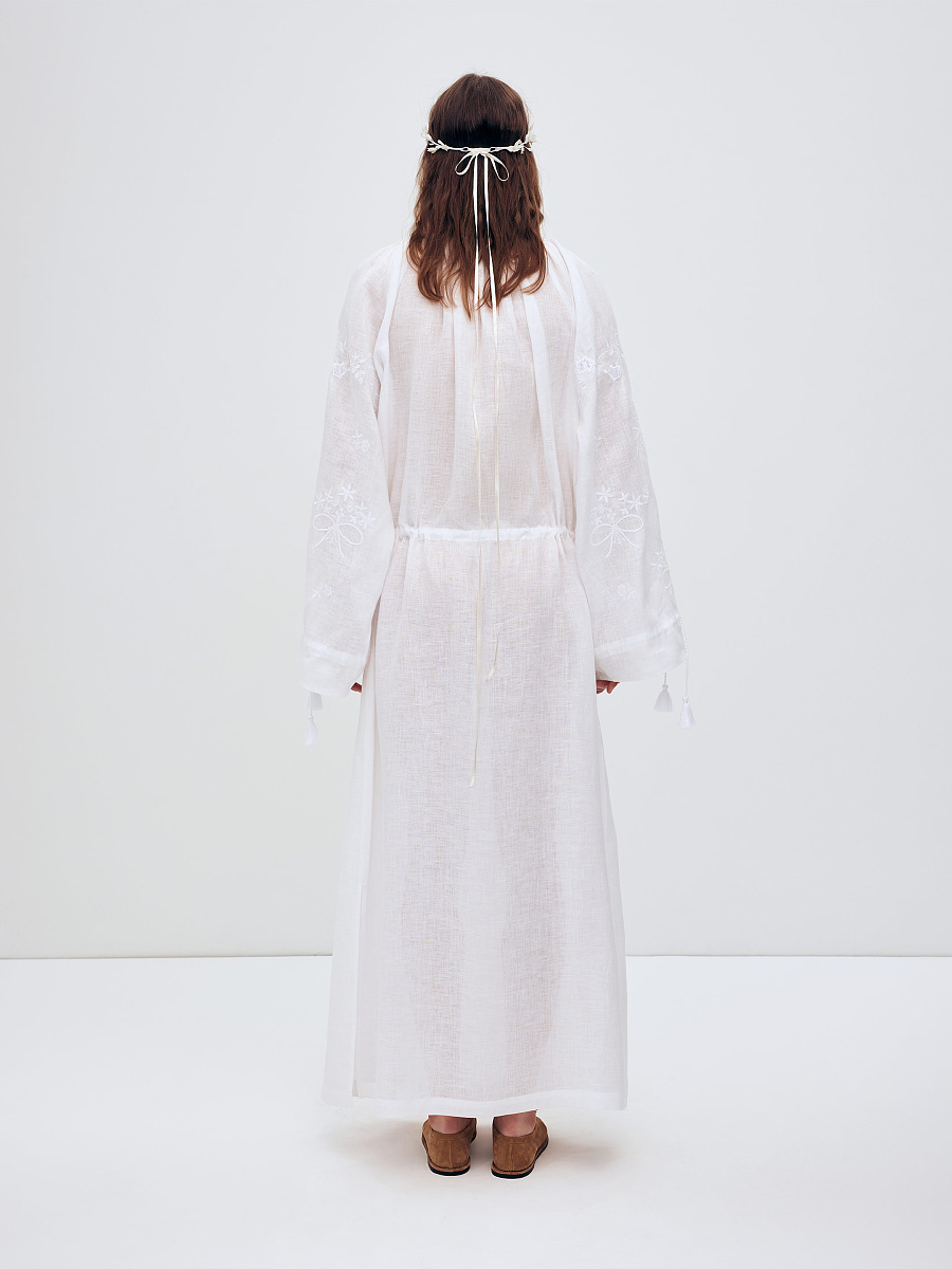 Dress with a loose cut "Lisova Mavka" [0]