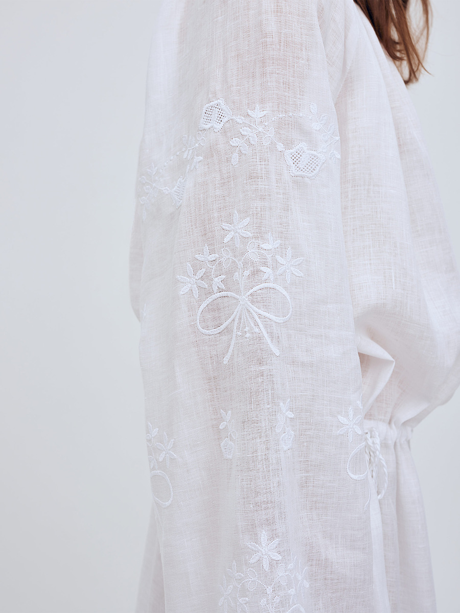 Dress with a loose cut "Lisova Mavka" [0]