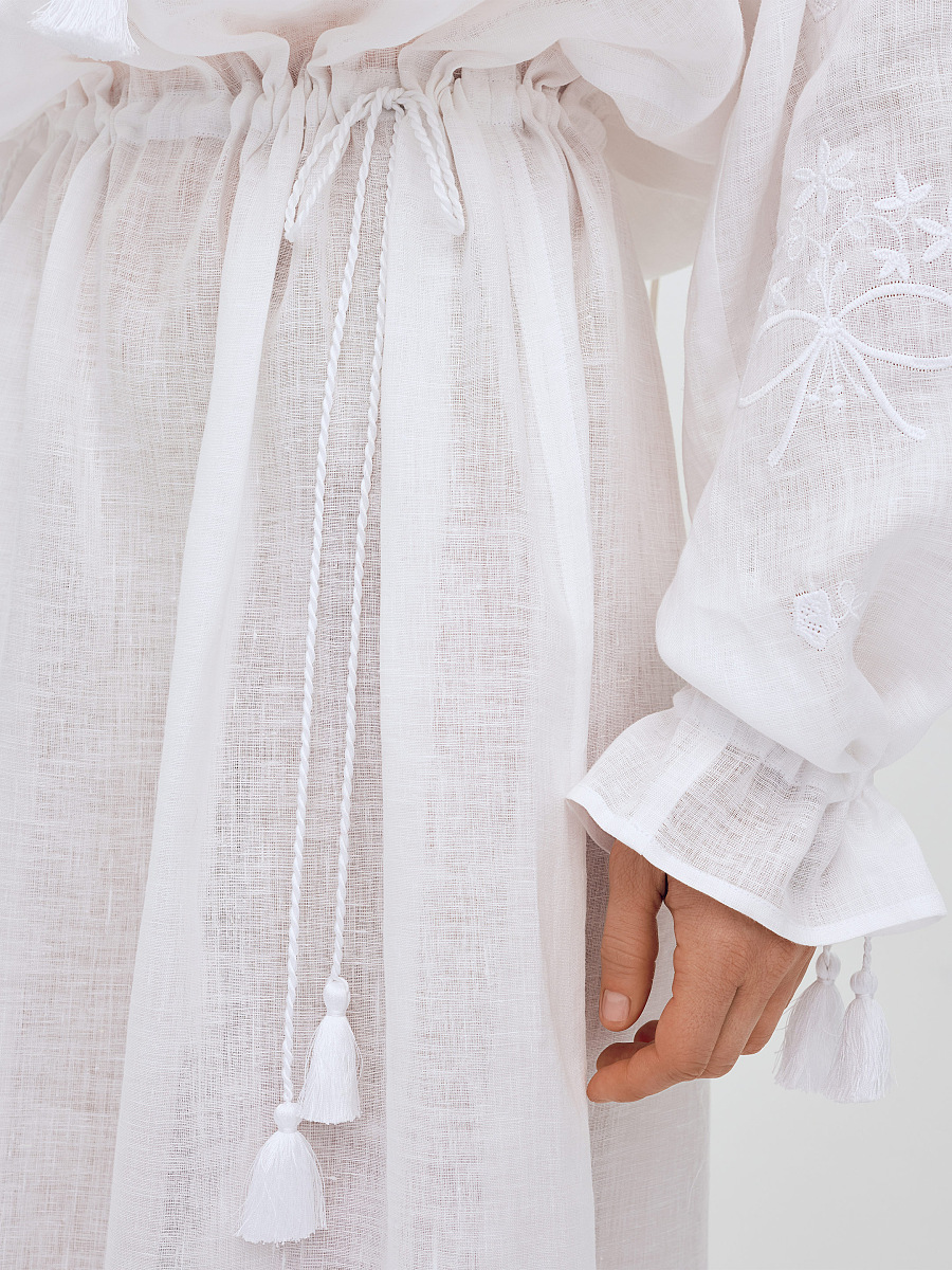 Dress with a loose cut "Lisova Mavka" [0]