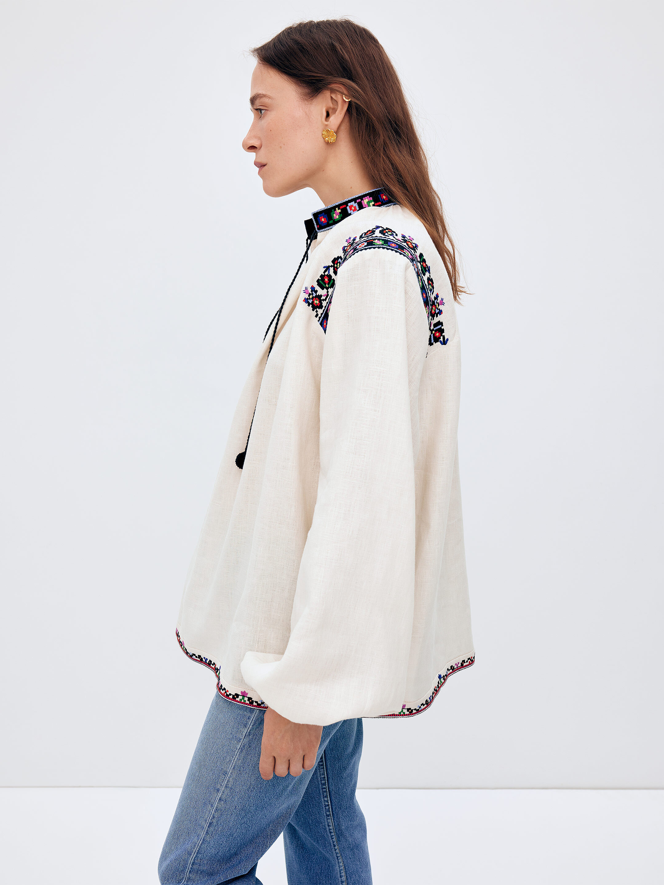 Women's embroidered shirt "Olha" cheap