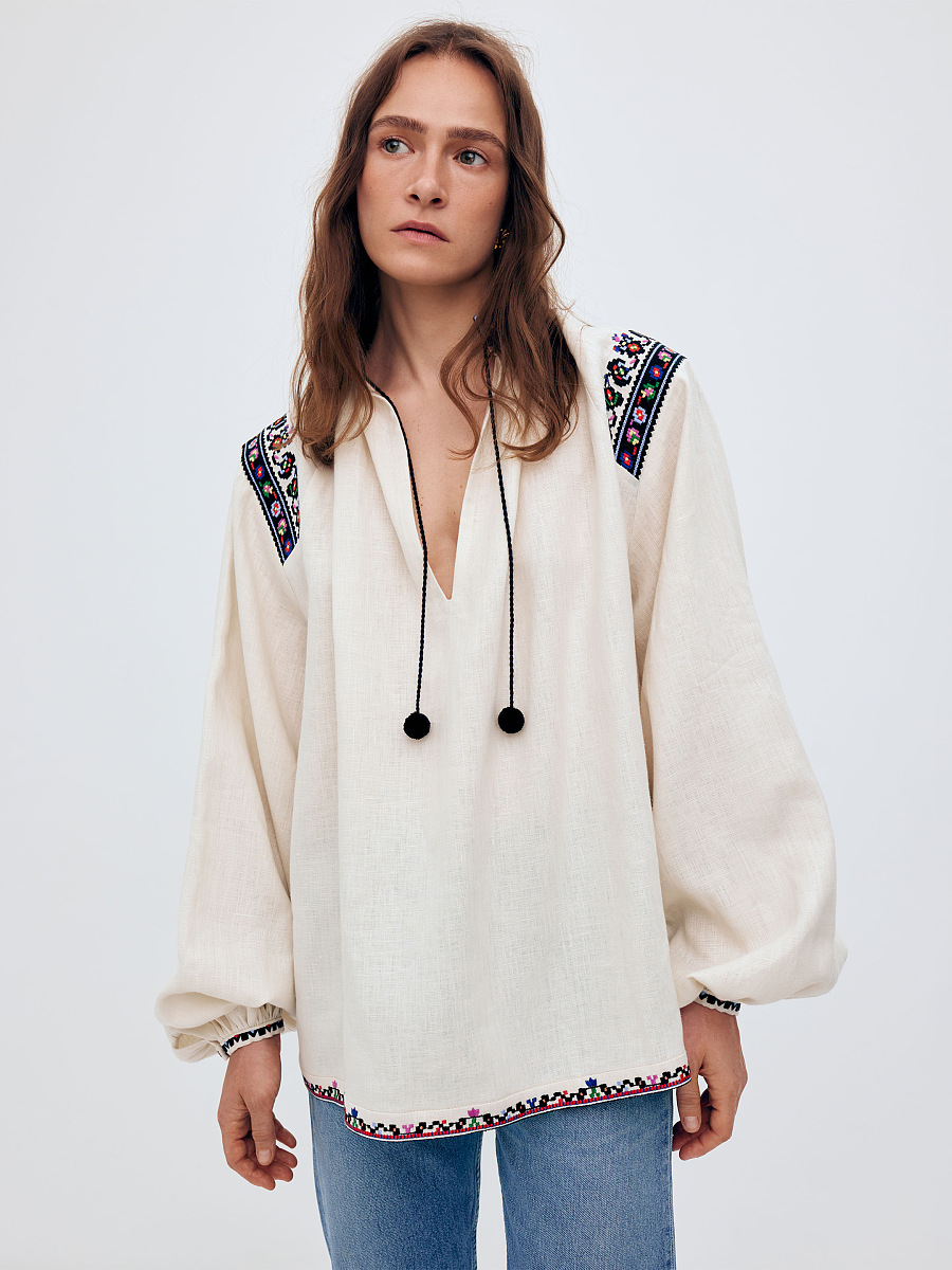 Women's embroidered shirt "Olha" [0]