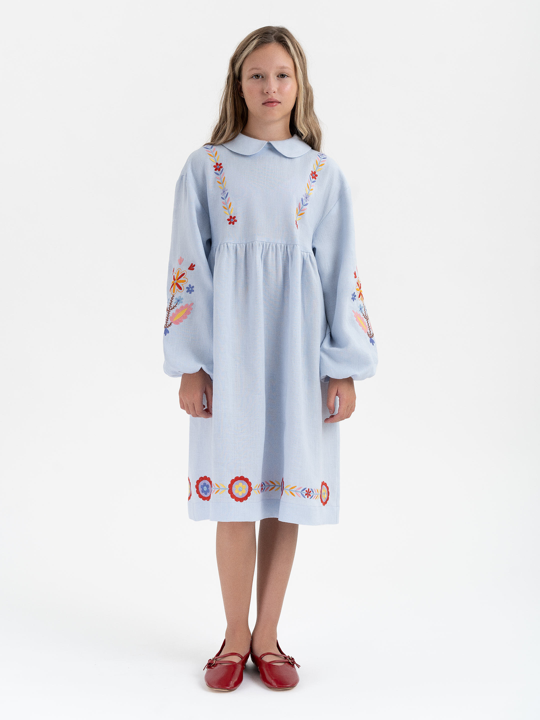 Children's dress with embroidery "Kvitna" Buy