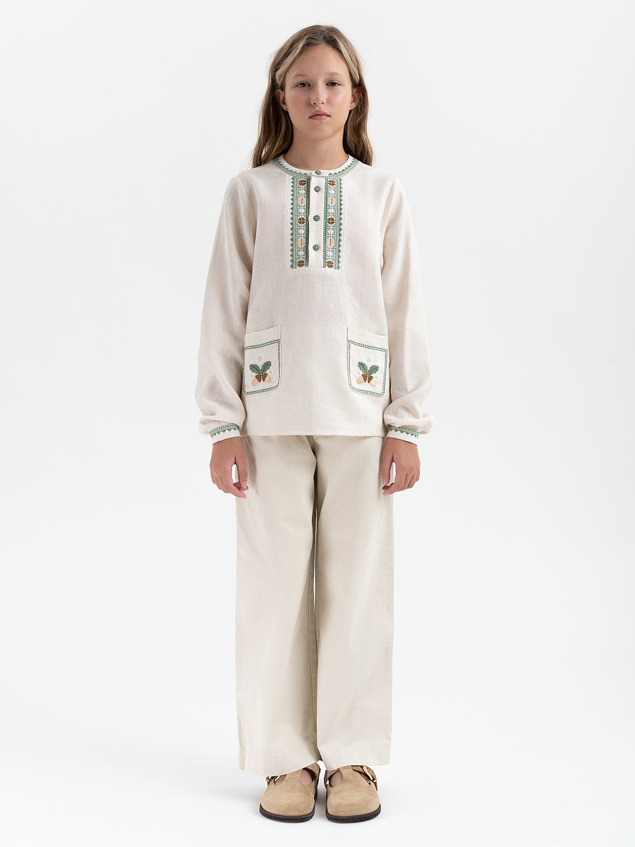 Children's embroidered shirt "Tsvirkun" [0]