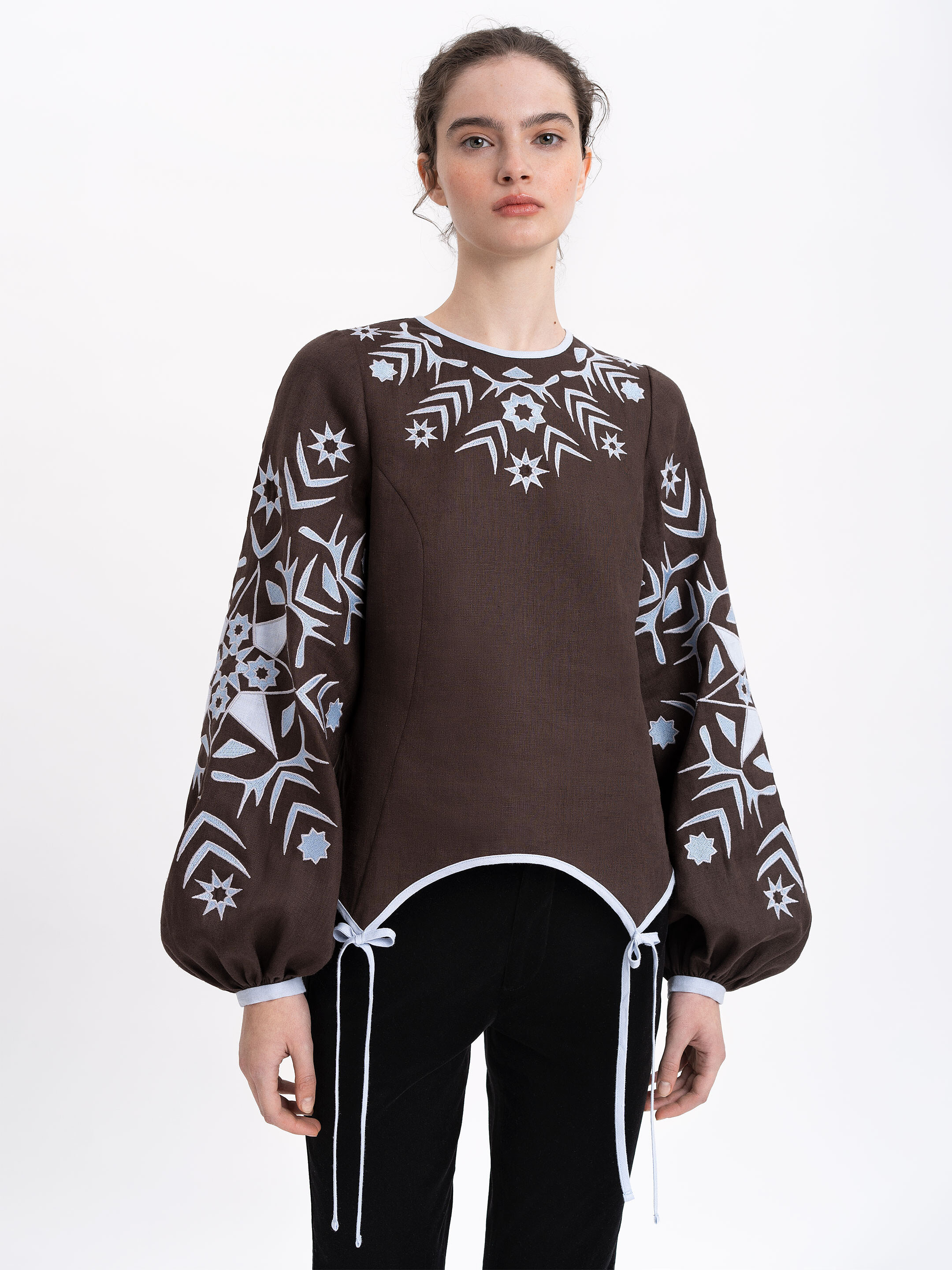 Women's embroidered shirt "Zirka" evening Buy