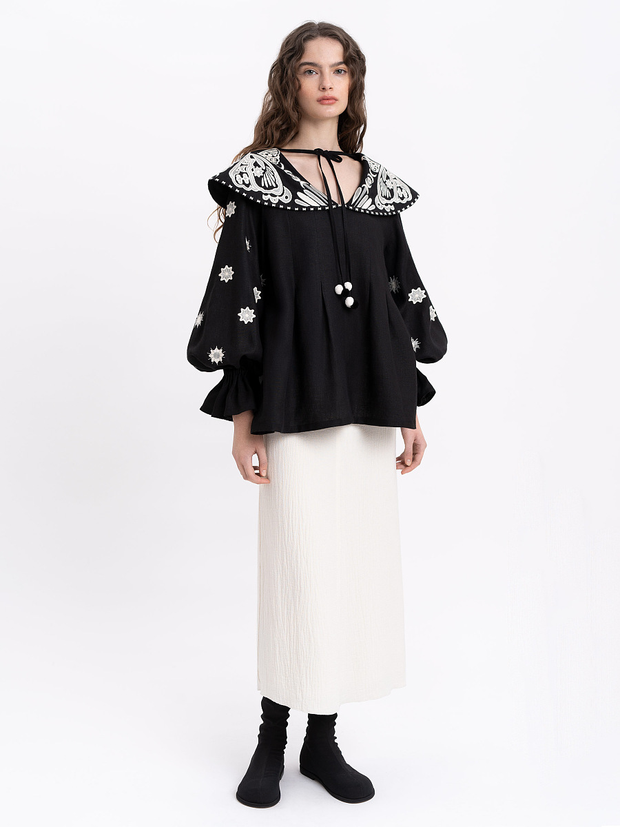 Black blouse "Lehit" [0]
