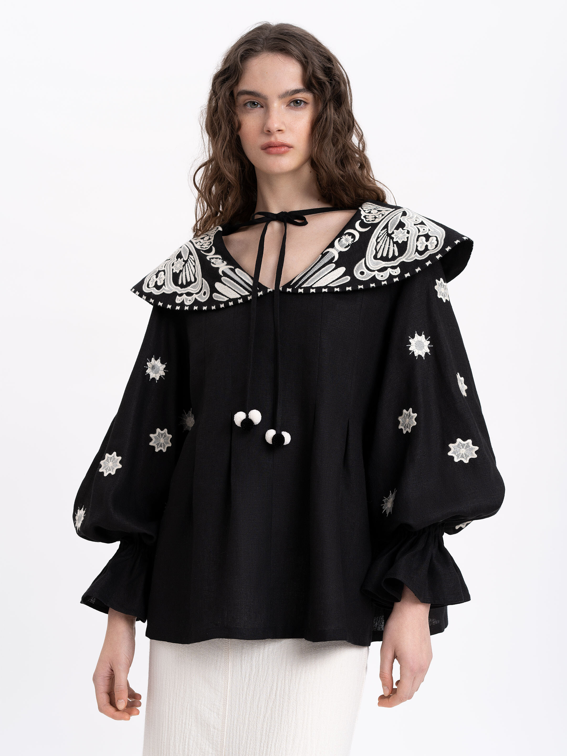 Black blouse "Lehit" Buy